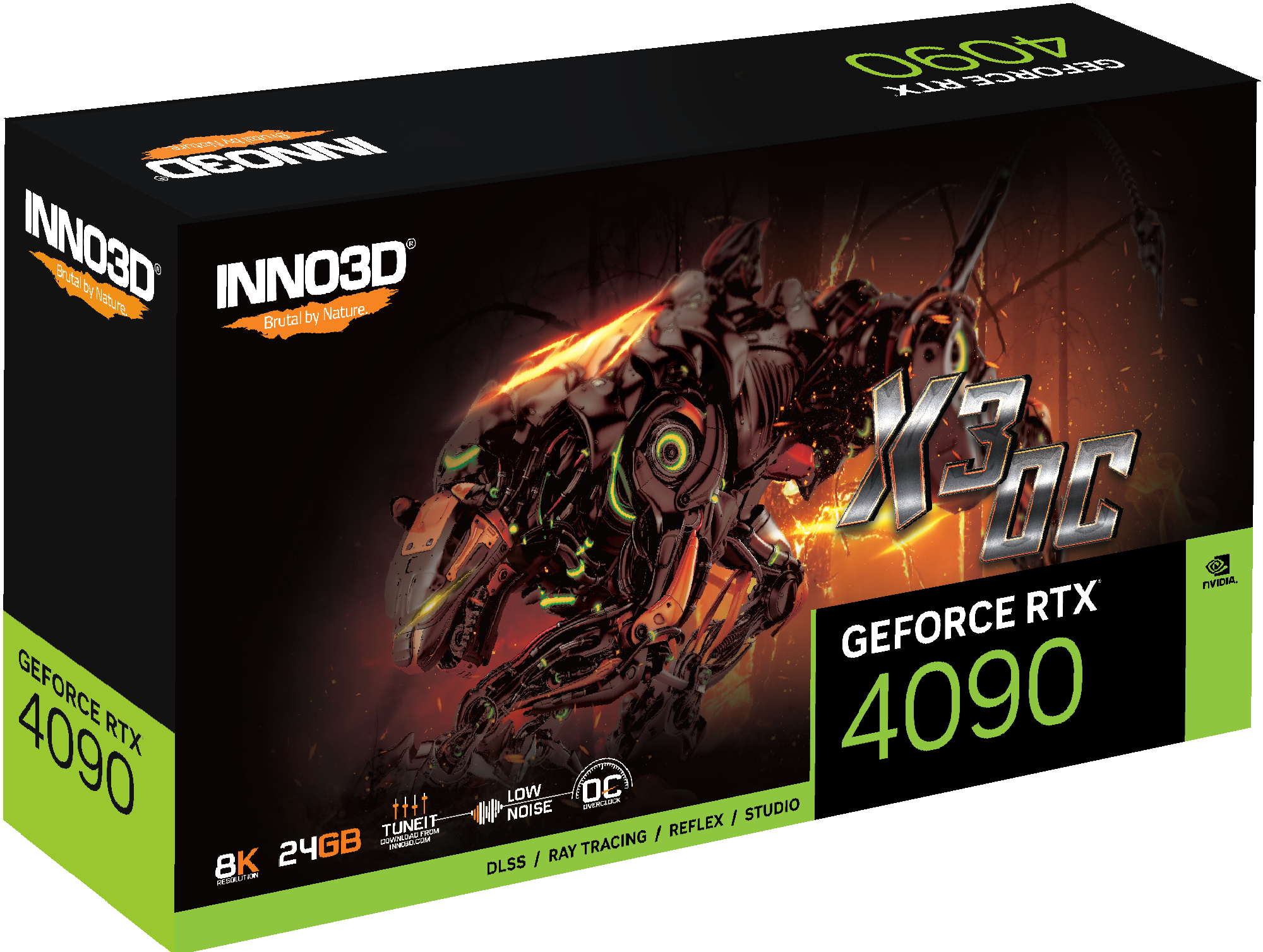 INNO3D RTX 4090 X3 OC ジャンク INNO3D GeForce RTX 4090 X3 OC: beste prijs - Tweakers