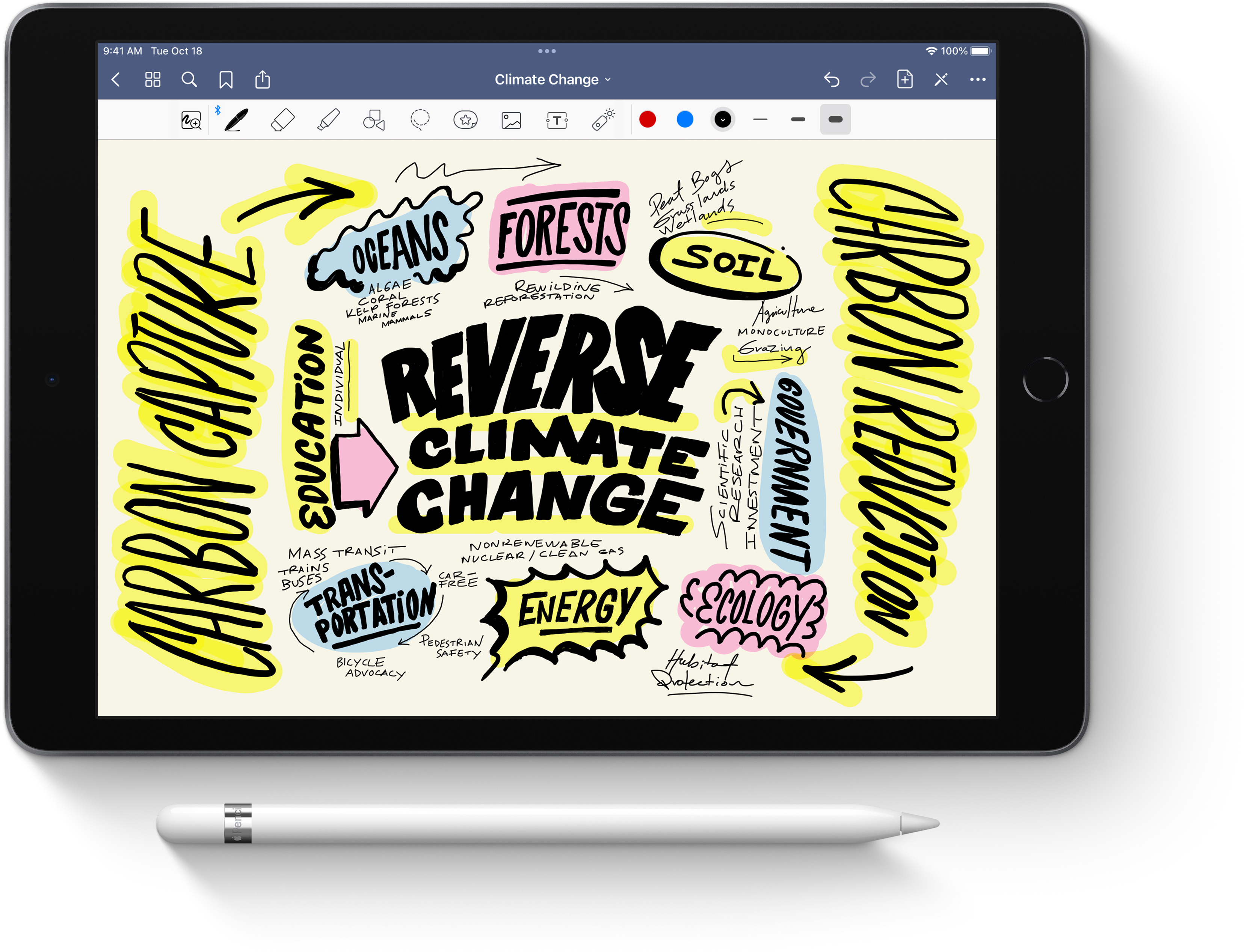 Apple Pencil (1st generation) (iPad Pro 12.9-inch (2nd generation