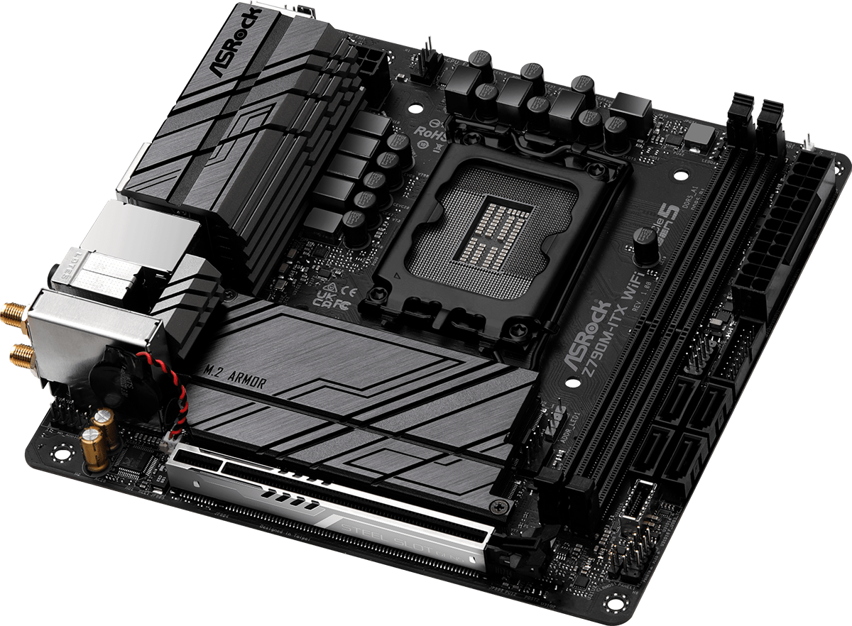 ASRock Z790M-ITX WiFi: beste prijs - Tweakers
