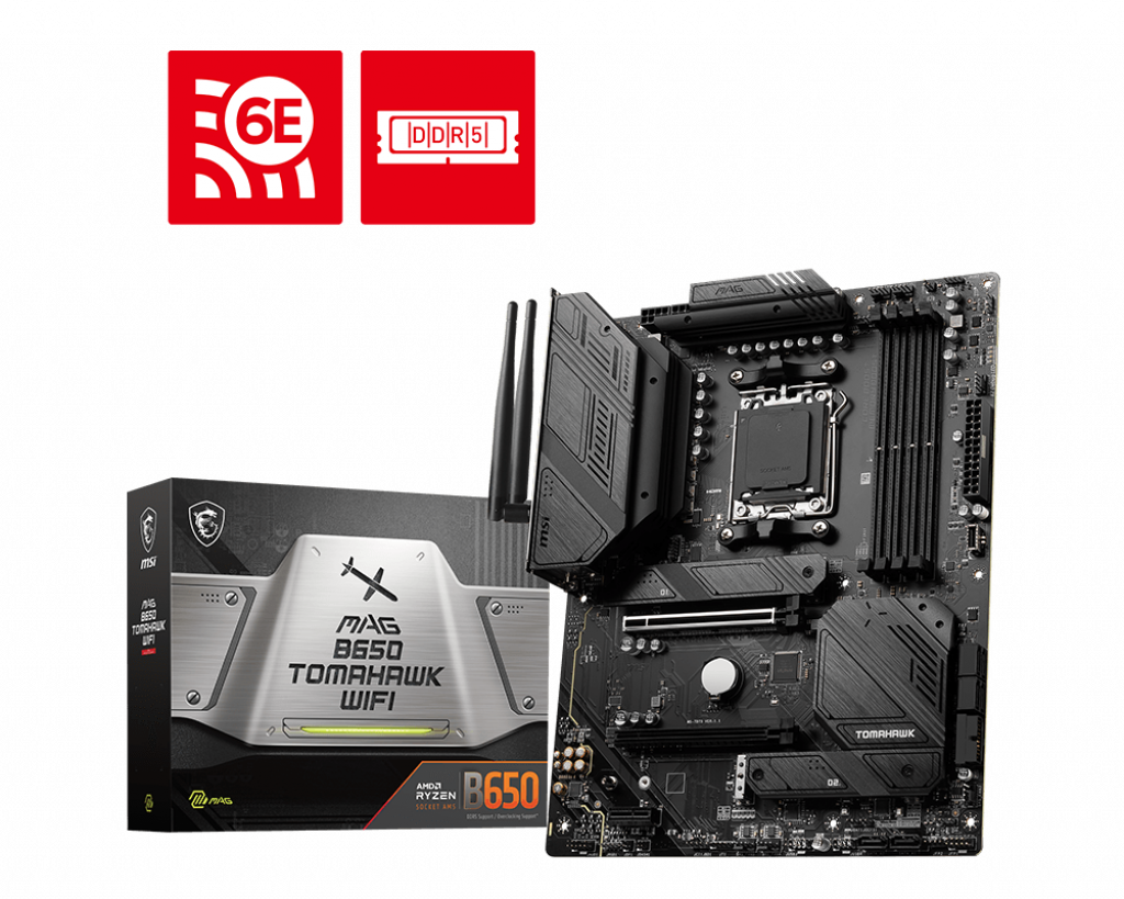 ​MSI MAG B650 TOMAHAWK WIFI マザーボード AM5 MSI MAG B650 TOMAHAWK WIFI: beste prijzen, echte reviews en