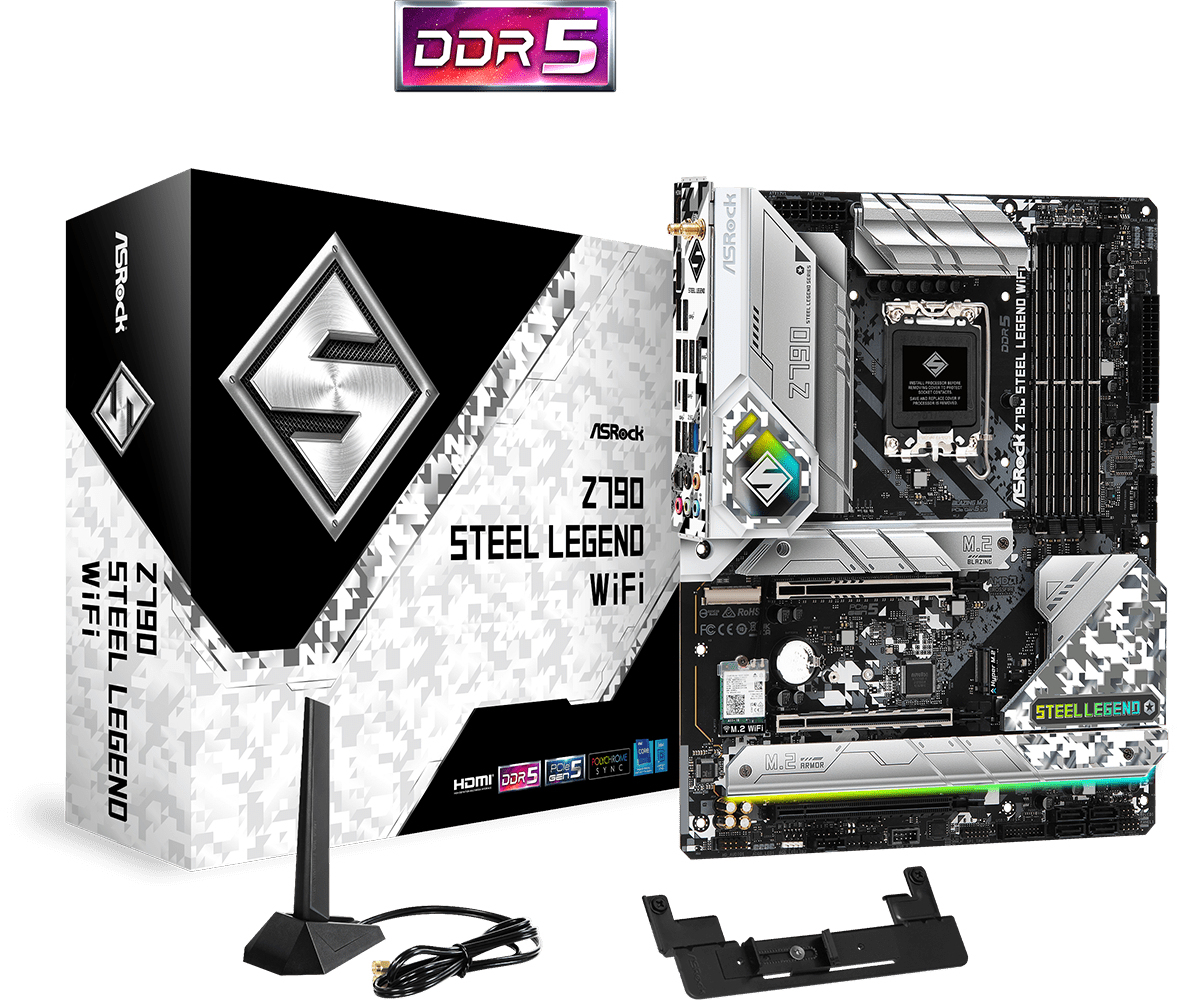 ASRock Z790 Steel Legend WiFi: beste prijs - Tweakers
