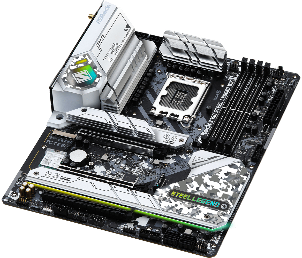 ASRock Z790 Steel Legend WiFi: beste prijs - Tweakers