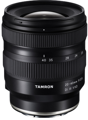 名品！TAMRON 20-40mm F/2.8 Di III VXD Tamron 20-40mm F/2.8 Di III VXD: beste prijs - Tweakers