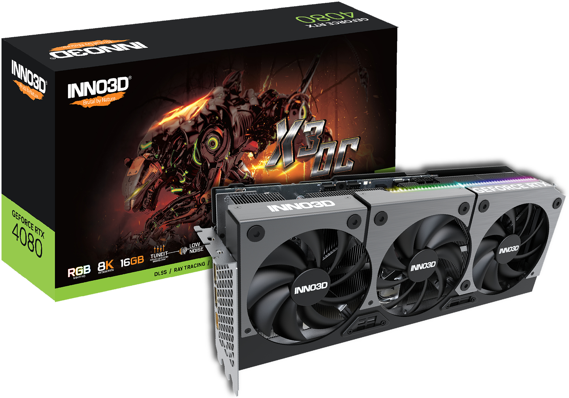INNO3D GeForce RTX 4080 16GB X3 OC: beste prijs - Tweakers