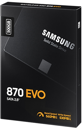 Samsung 870 Evo (MZ-77E500B/EU) 500GB: beste prijzen, echte