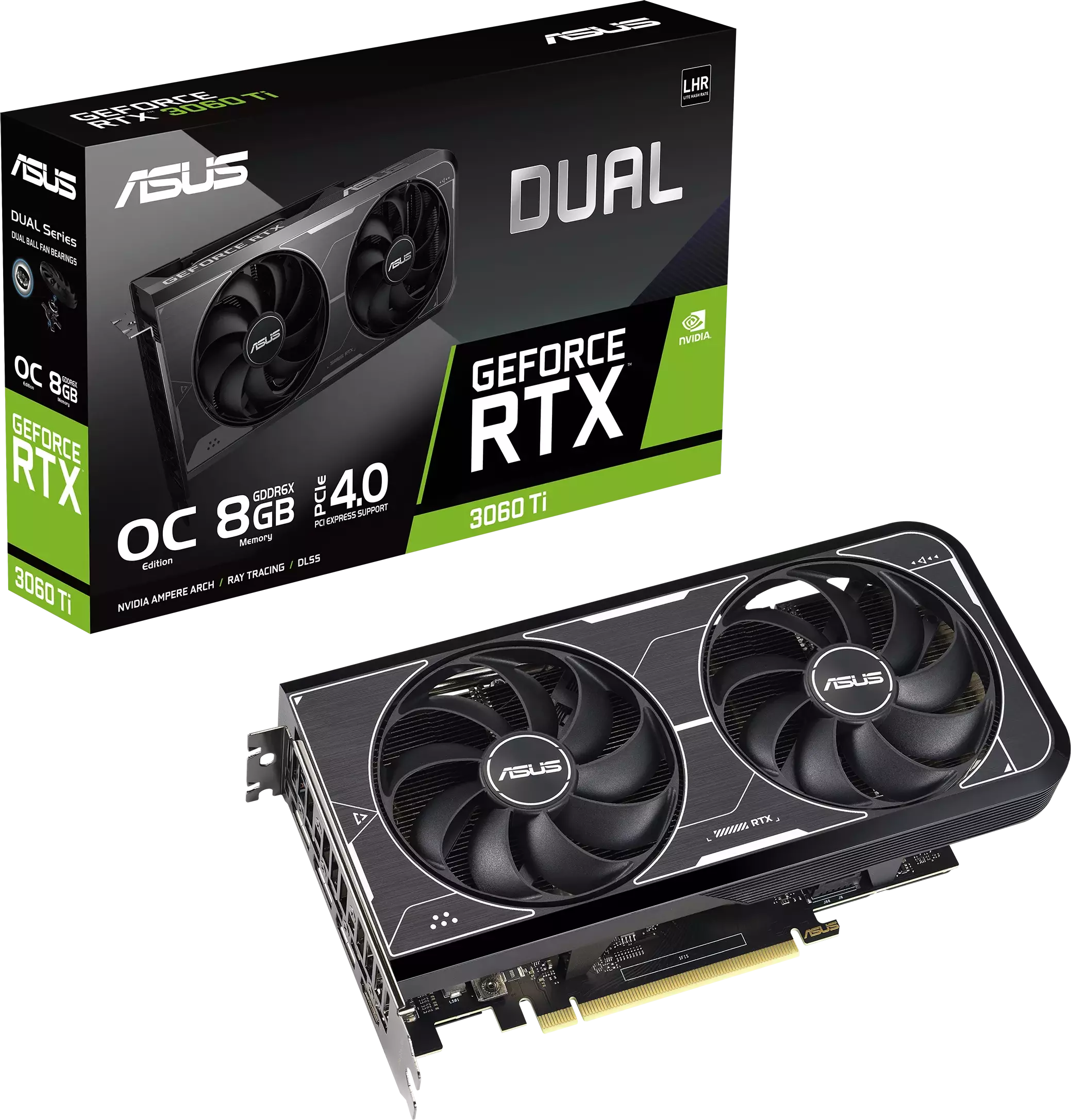 ASUS Dual GeForce RTX 3060 Ti OC Edition 8GB GDDR6X: beste prijs