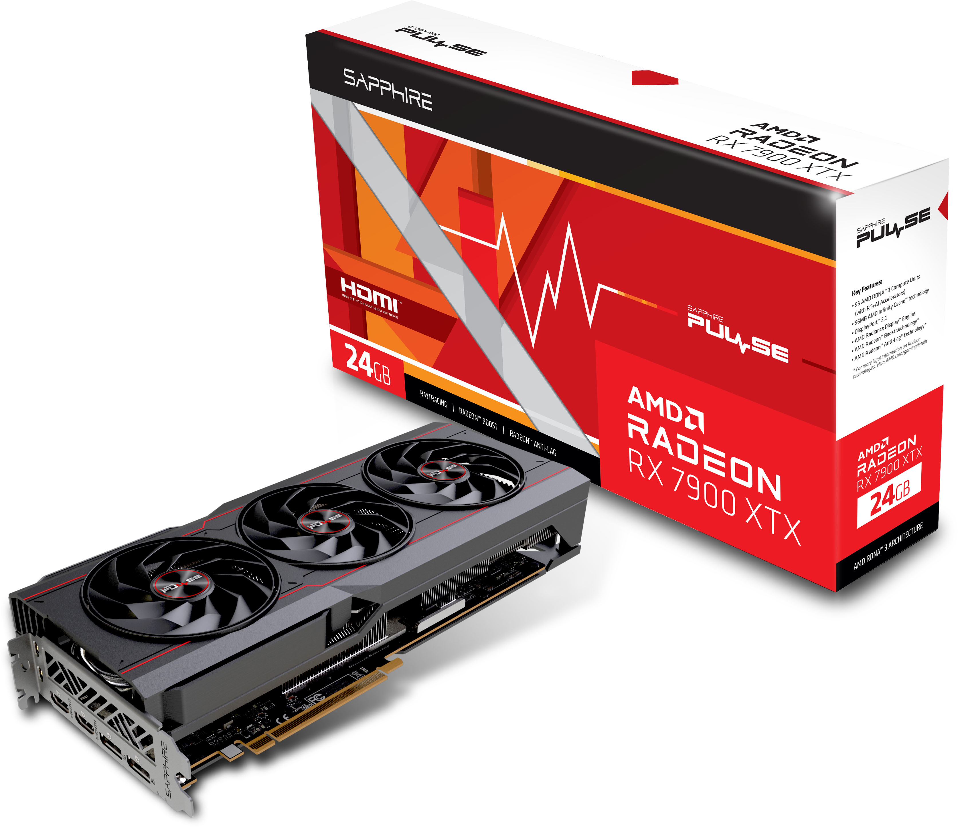 Sapphire Pulse AMD Radeon RX 7900 XTX: beste prijs - Tweakers