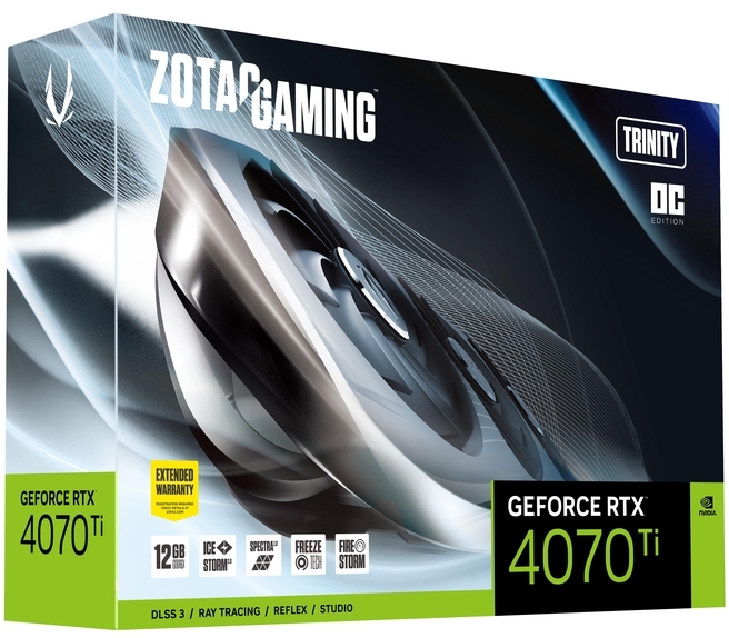 Zotac Gaming GeForce RTX 4070 Ti Trinity OC: beste prijs - Tweakers