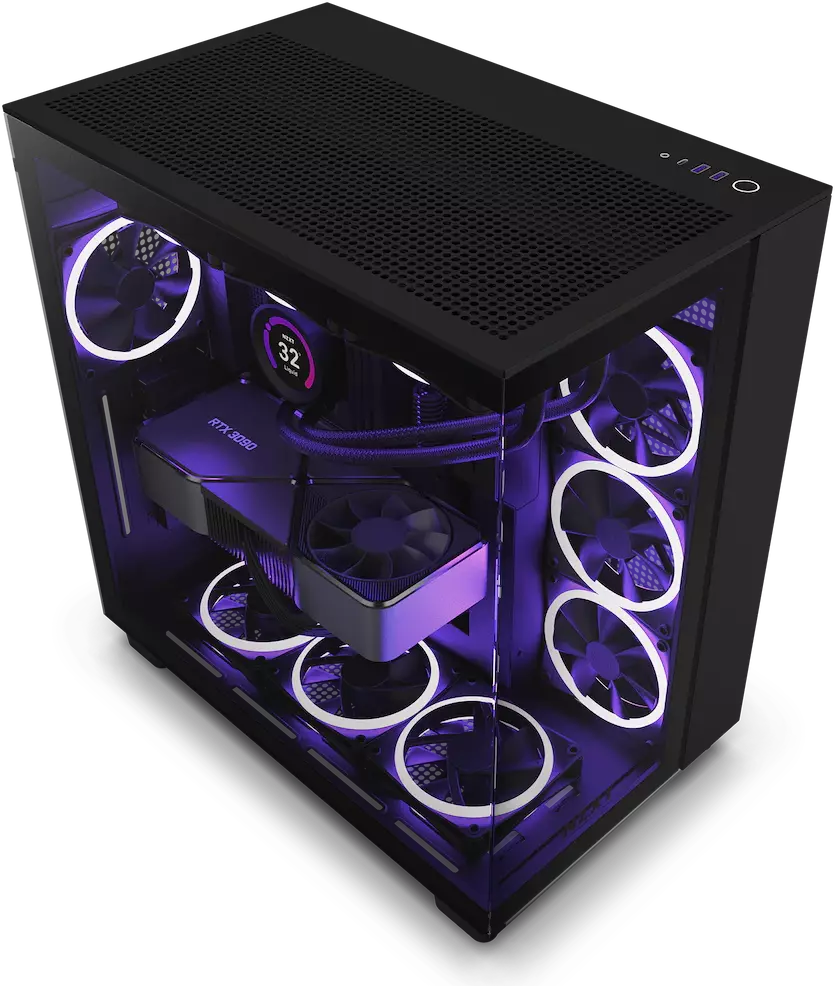 【値下げ中】NZXT h9 Flow (2023) NZXT H9 Flow (2023) Zwart: beste prijs - Tweakers