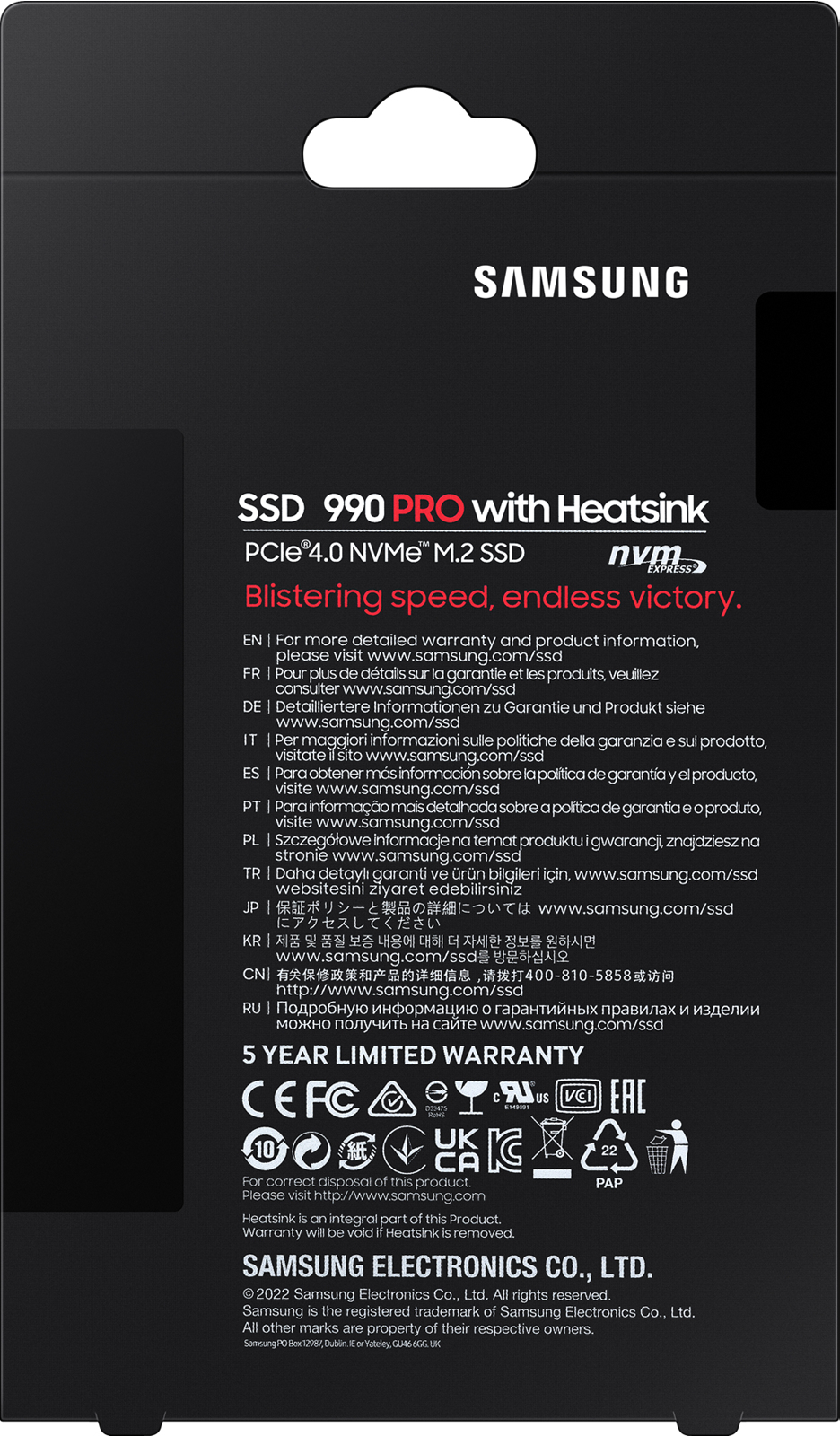 Samsung 990 Pro (met heatsink) 2TB (PC Pack): beste prijs - Tweakers