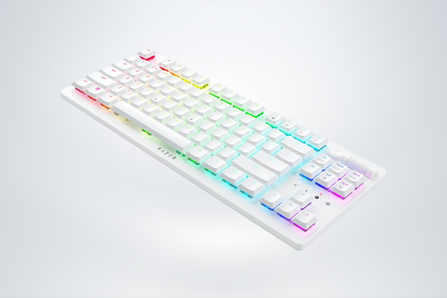 Razer DeathStalker V2 Pro Tenkeyless 白 Razer DeathStalker V2 Pro Tenkeyless (Qwerty US) Wit: beste prijs