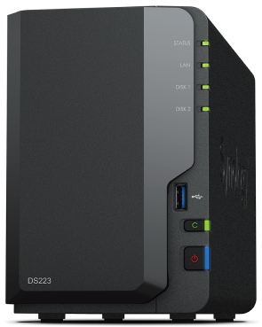 Synology DiskStation DS223, WD Red schijven, 4TB: beste prijs