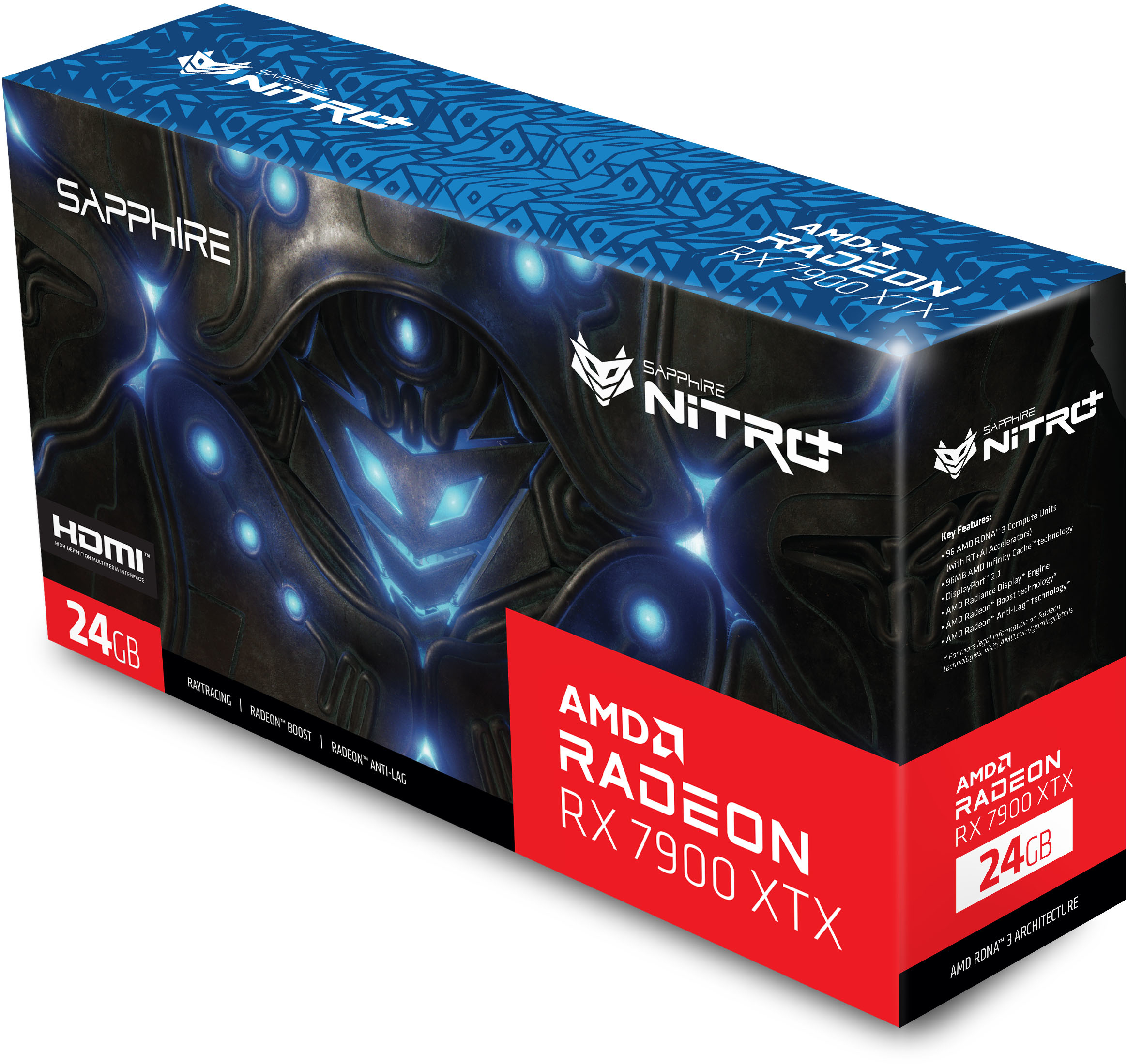 Sapphire Nitro+ AMD Radeon RX 7900 XTX Vapor-X 24GB: beste prijs