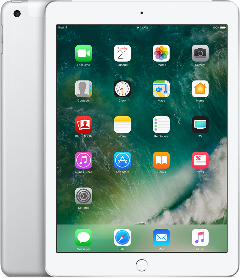 Apple iPad Wi-Fi + Cellular 32GB (2017) Zilver: beste prijs - Tweakers