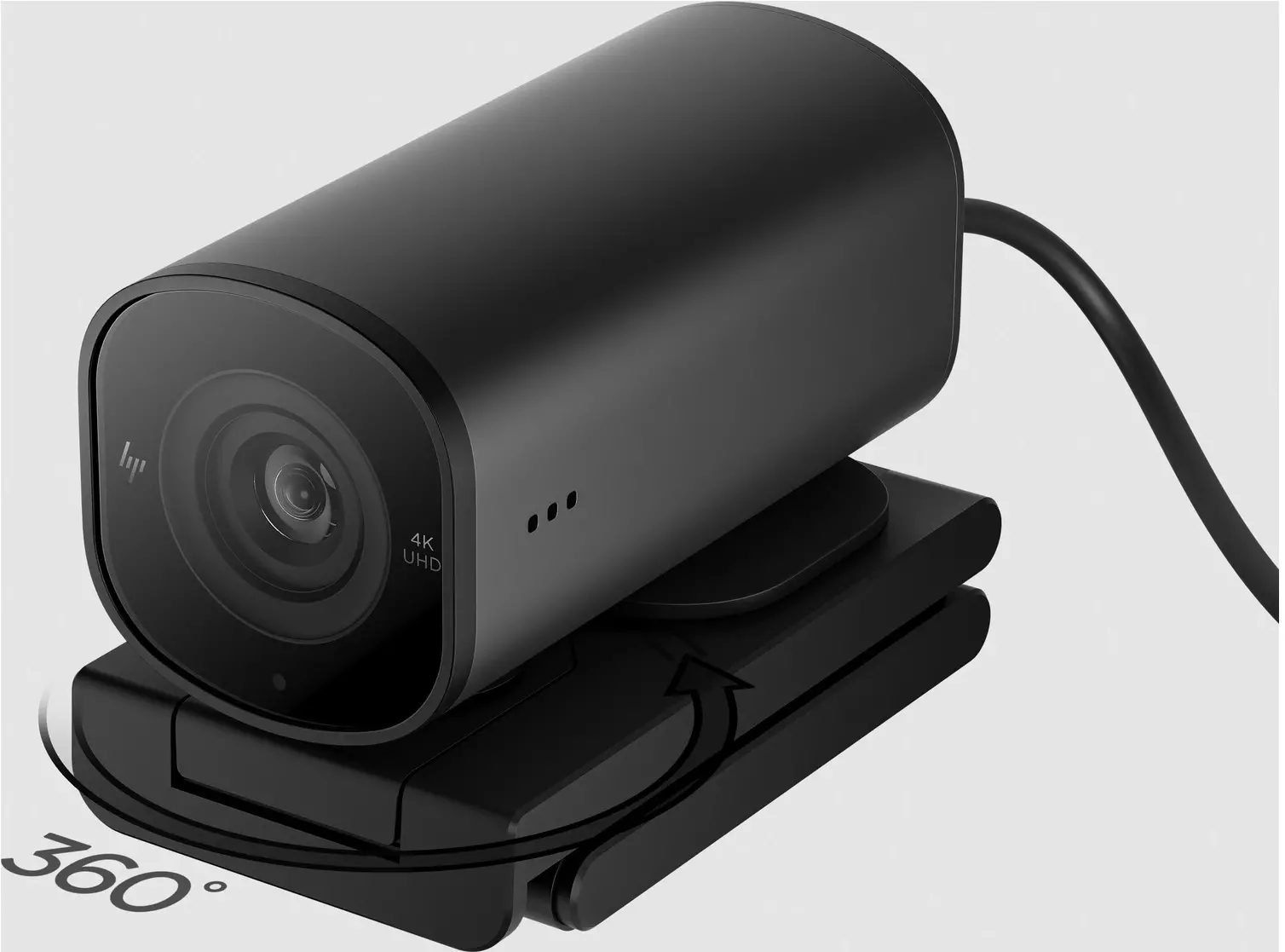 Webcam HP 965 4K | Per Streaming Professionale | Microfoni Riduzione Rumore | HDR E Auto Framing | Con Sostegno Regolabile - Foto 4