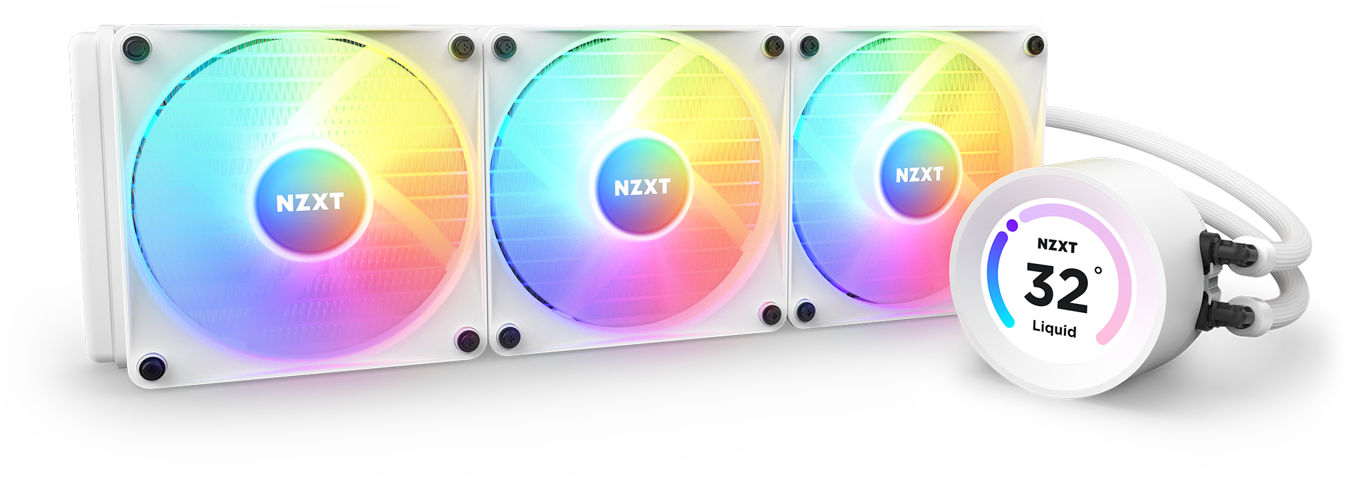 NZXT Kraken Elite 360 RGB (2023) Wit: beste prijs - Tweakers