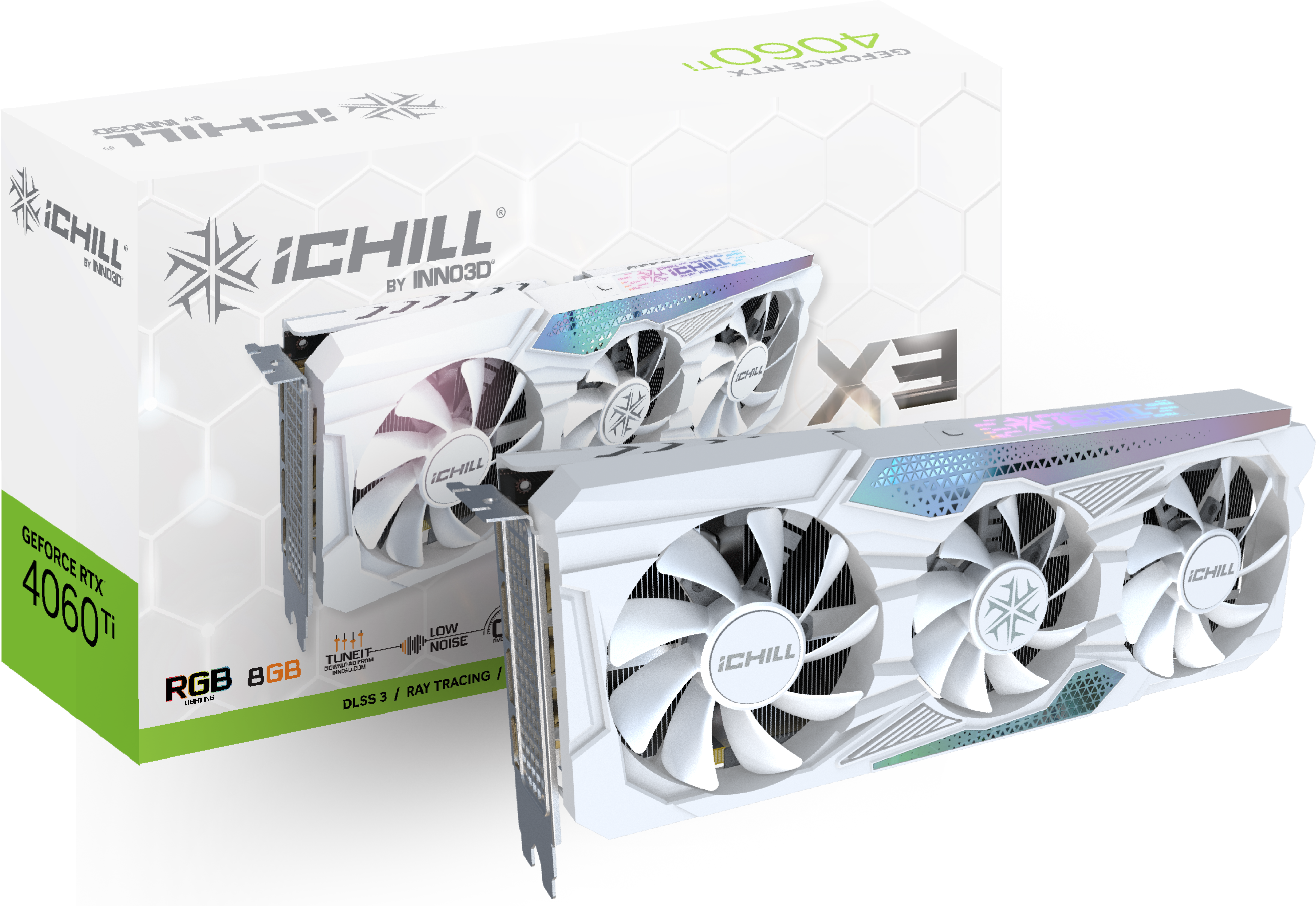 INNO3D GeForce RTX 4060 Ti 8GB ICHILL X3 White: beste prijs