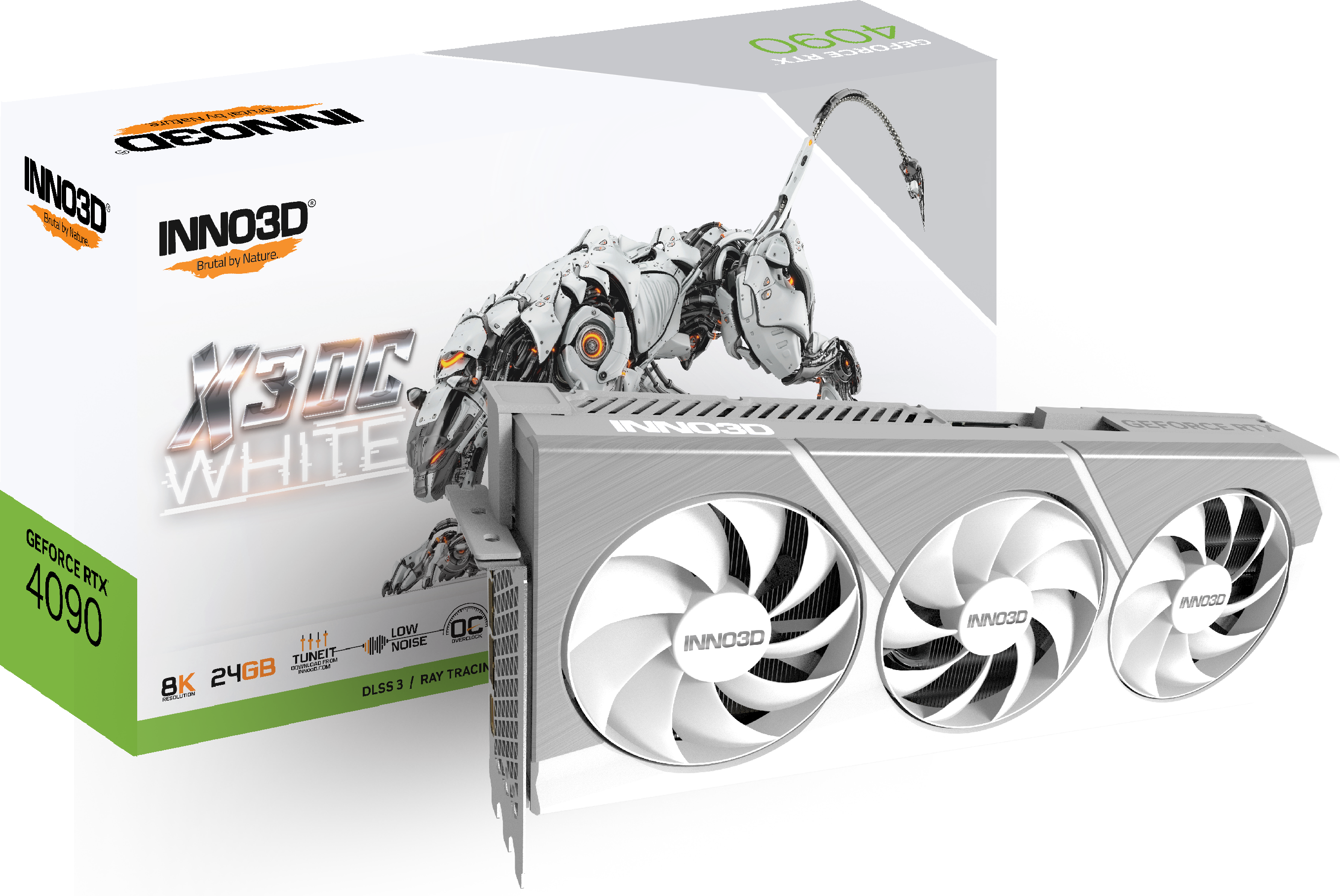 INNO3D RTX 4090 X3 OC ジャンク Rent Inno3D GeForce RTX 4090 iCHILL X3 Graphics Card from