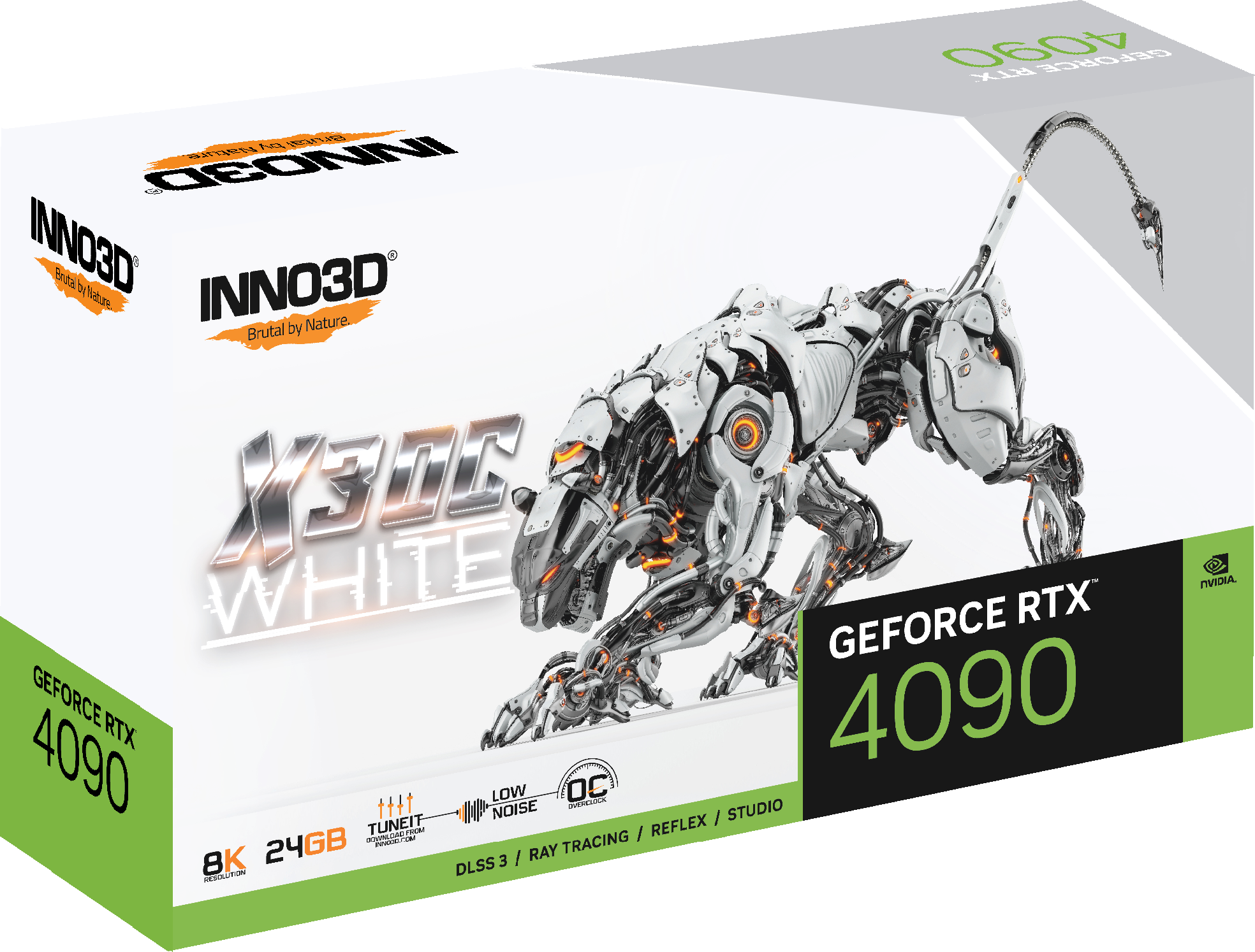 INNO3D GeForce RTX 4090 X3 OC White: beste prijzen, echte reviews