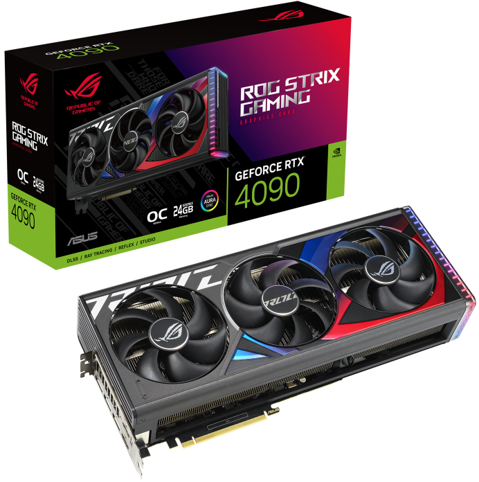 再出品 ROG STRIX GAMING OC 4090 Specificaties van ASUS ROG Strix GeForce RTX 4090 24GB