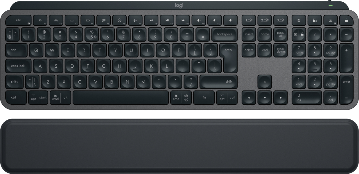 Logitech MX Keys Plus Toetsenbord met polssteun Qwerty - Coolblue
