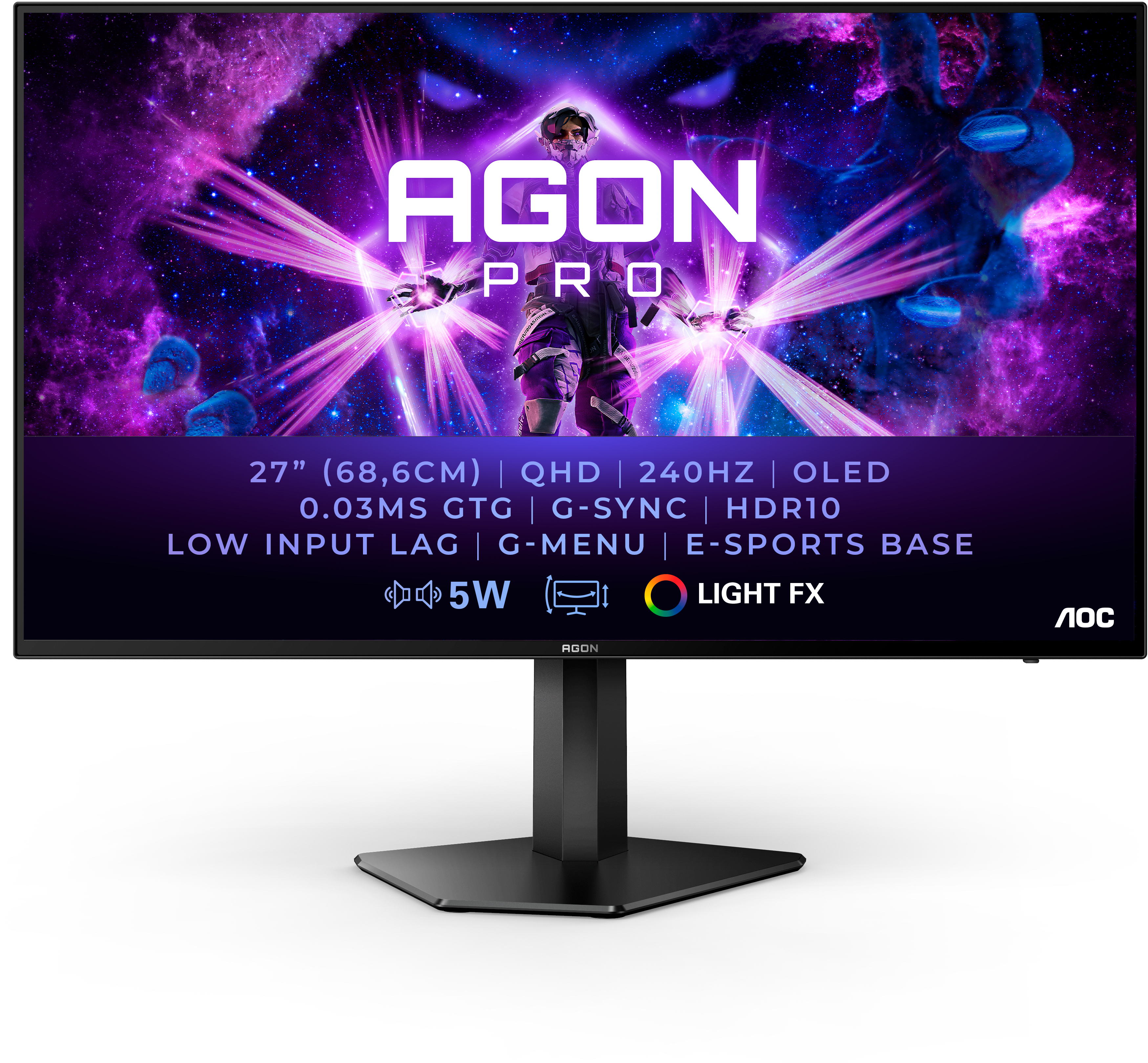 G36K＆AG36 AOC Agon Pro AG276QZD Zwart: beste prijzen, echte reviews en