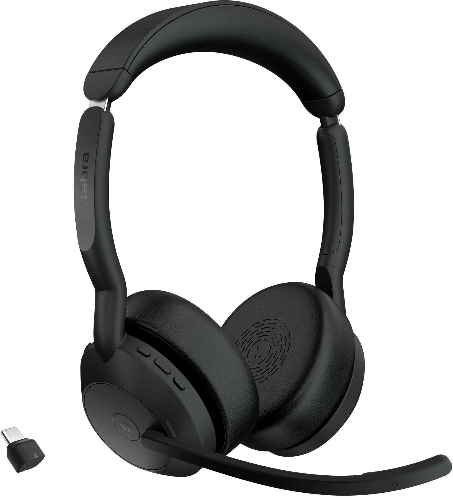 ヘッドホン Jabra Evolve2 55 Link380c MS Stereo Jabra Evolve2 55 - Link380c MS Stereo Zwart: beste prijzen, echte