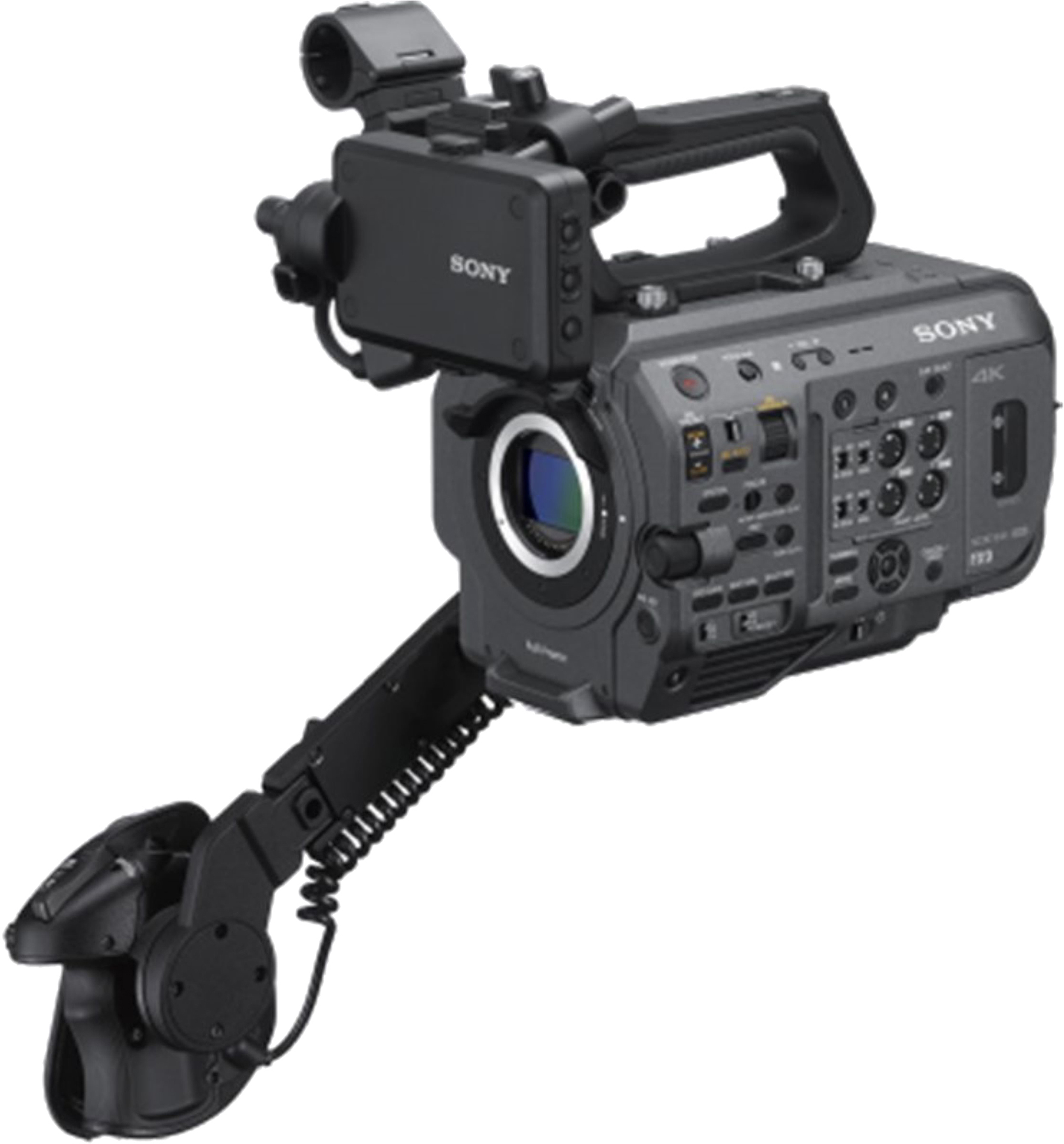 Camcorder Sony Pxw Fx9 Fx9v Behind Through The Lens: Sony PXW-FX9