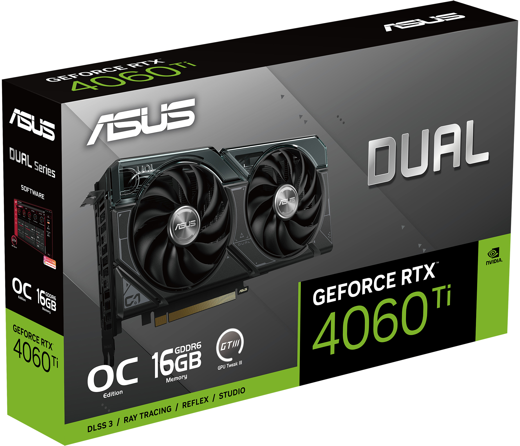 ASUS Dual GeForce RTX 4060 Ti OC Edition 16GB GDDR6: beste prijzen