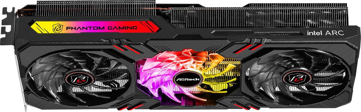 [美品]Asrock Intel Arc A770w 8GB OC Specificaties van ASRock Intel Arc A770 Phantom Gaming 16GB OC