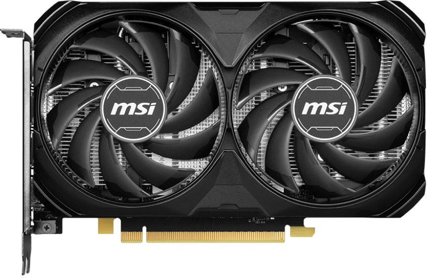【小型】MSI RTX 4060 Ti 16GB VENTUS 2X BLACK MSI GeForce RTX 4060 Ti VENTUS 2X BLACK 16G OC