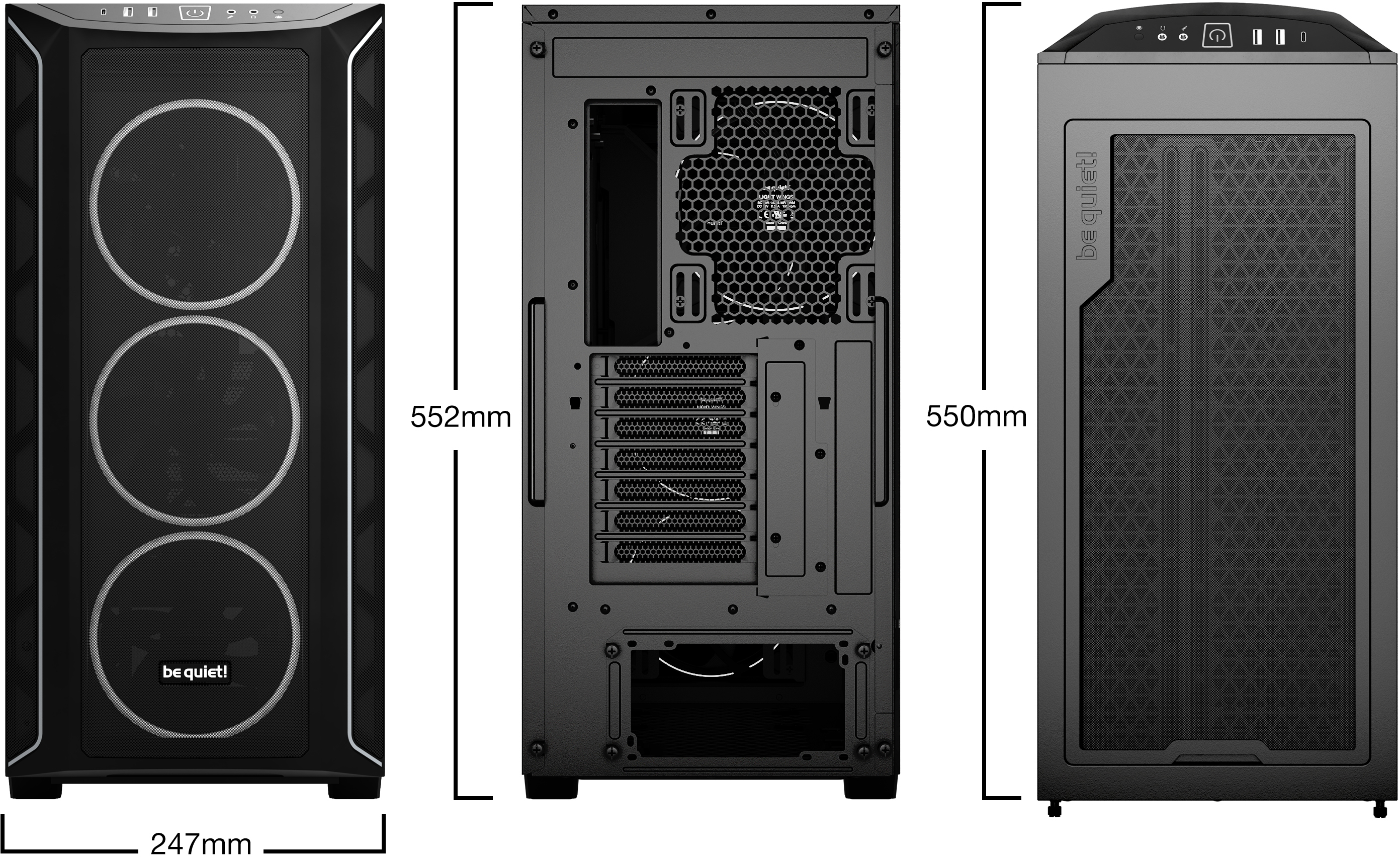 be quiet! Shadow Base 800FX Zwart: beste prijzen, echte reviews en