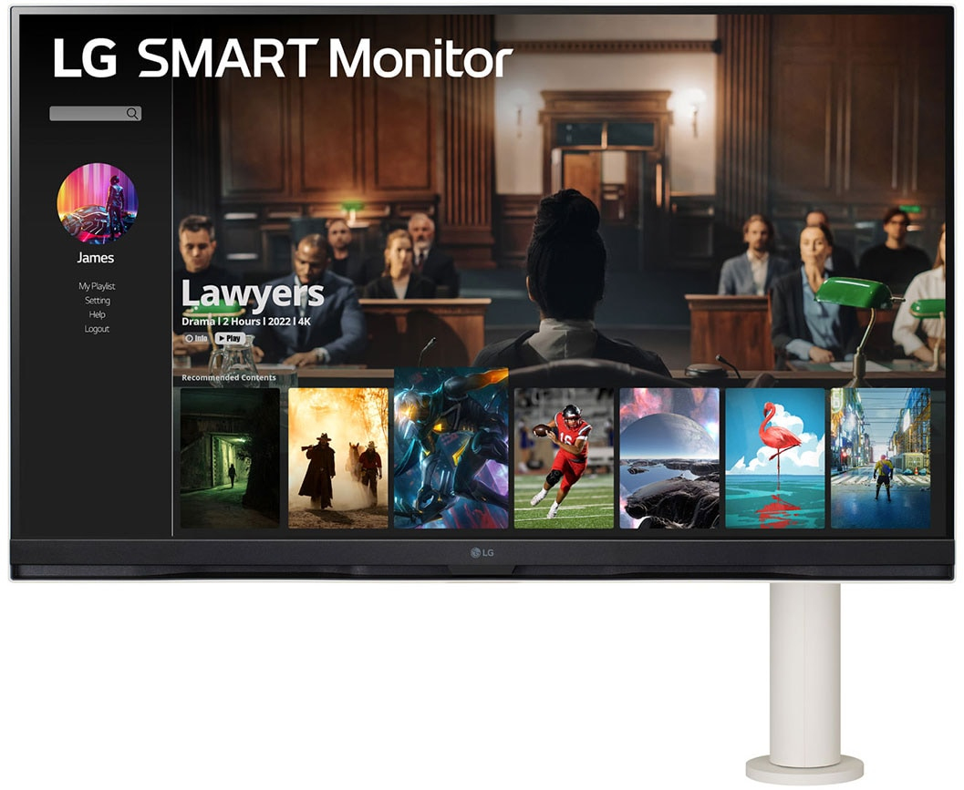Specificaties van LG Smart Monitor 32SQ780S-W Wit - Tweakers