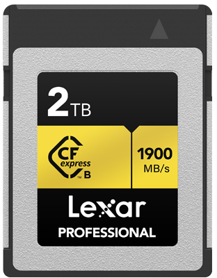 Lexar Professional CFexpress Type B Card GOLD 512GB: beste prijs