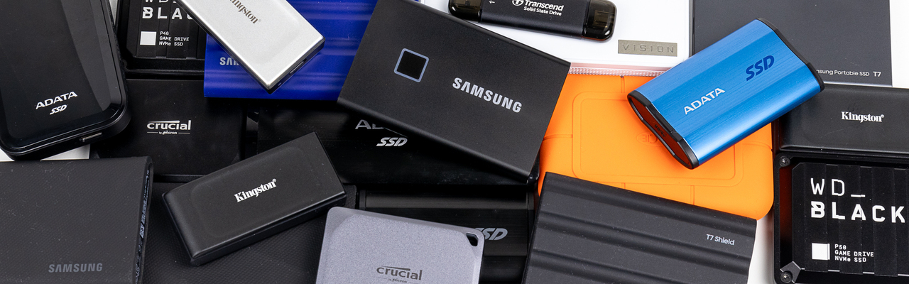 Crucial, Kingston, Samsung, Transcend NWD – External Hard Drives