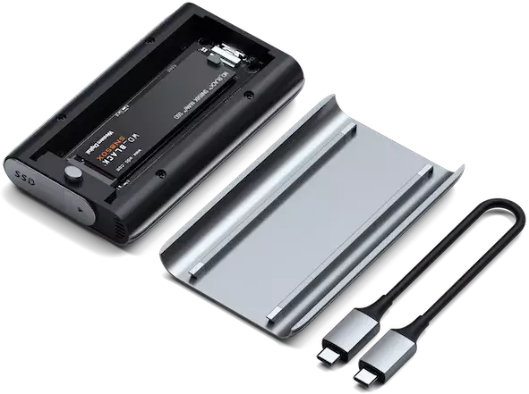 Satechi USB4 NVMe SSD Pro Enclosure Aluminium: beste prijzen