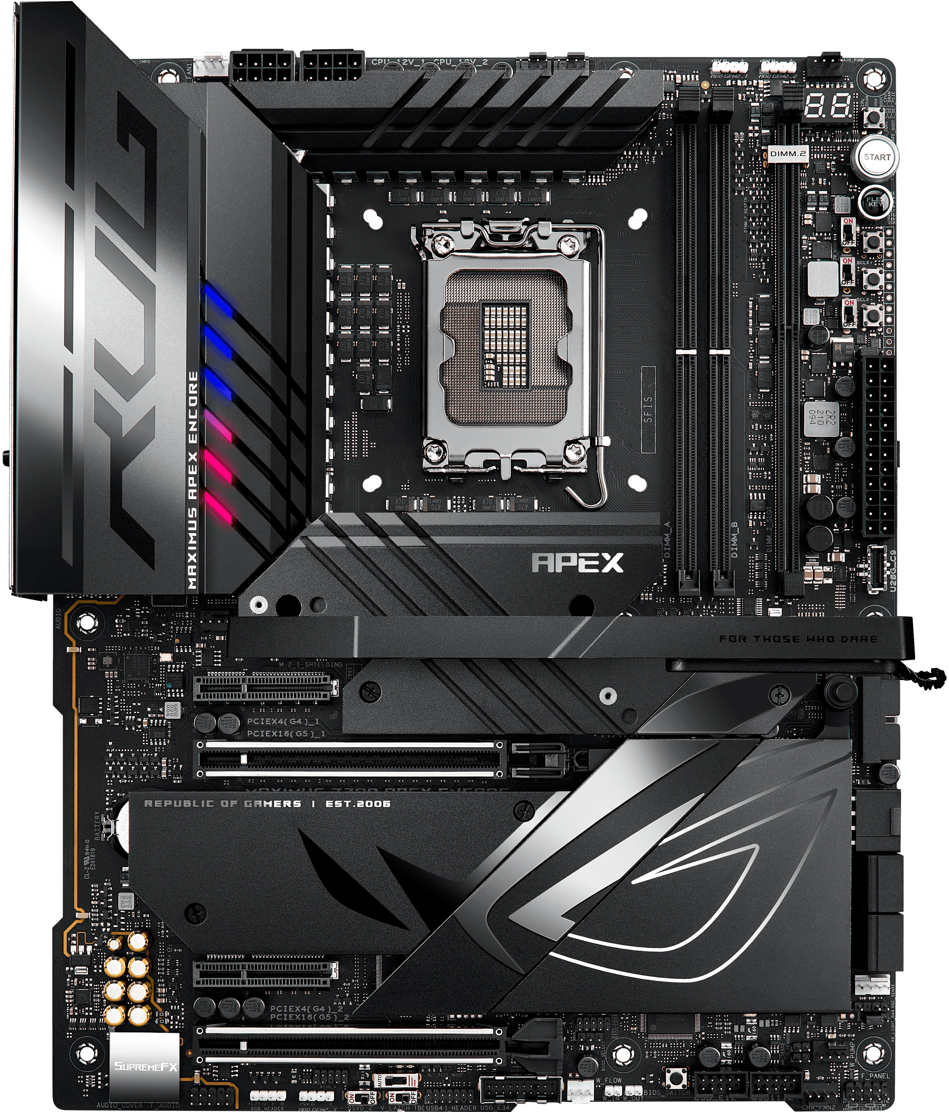 ASUS ROG MAXIMUS Z790 APEX ENCORE: beste prijs - Tweakers