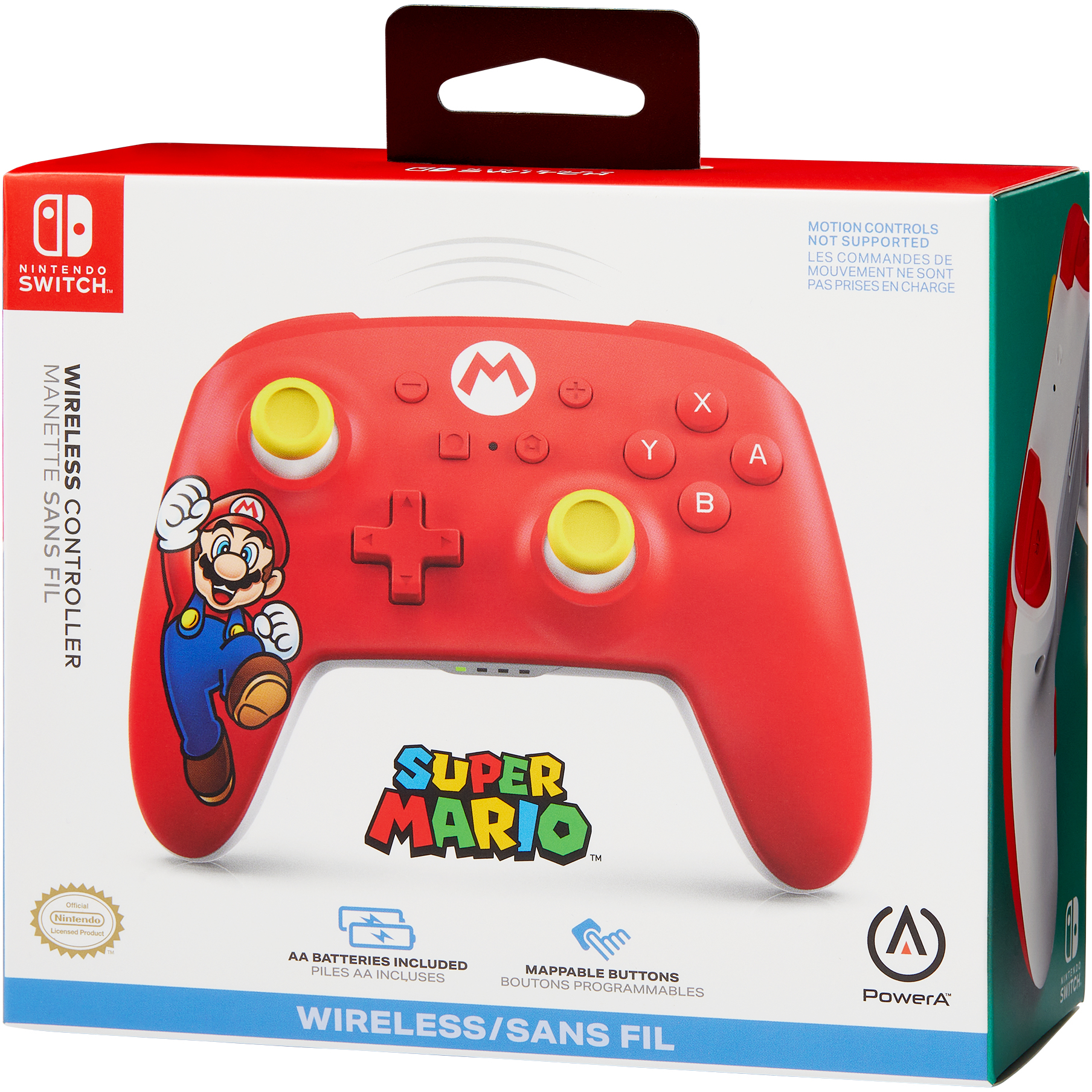 Nintendo switch controller hotsell power a wireless