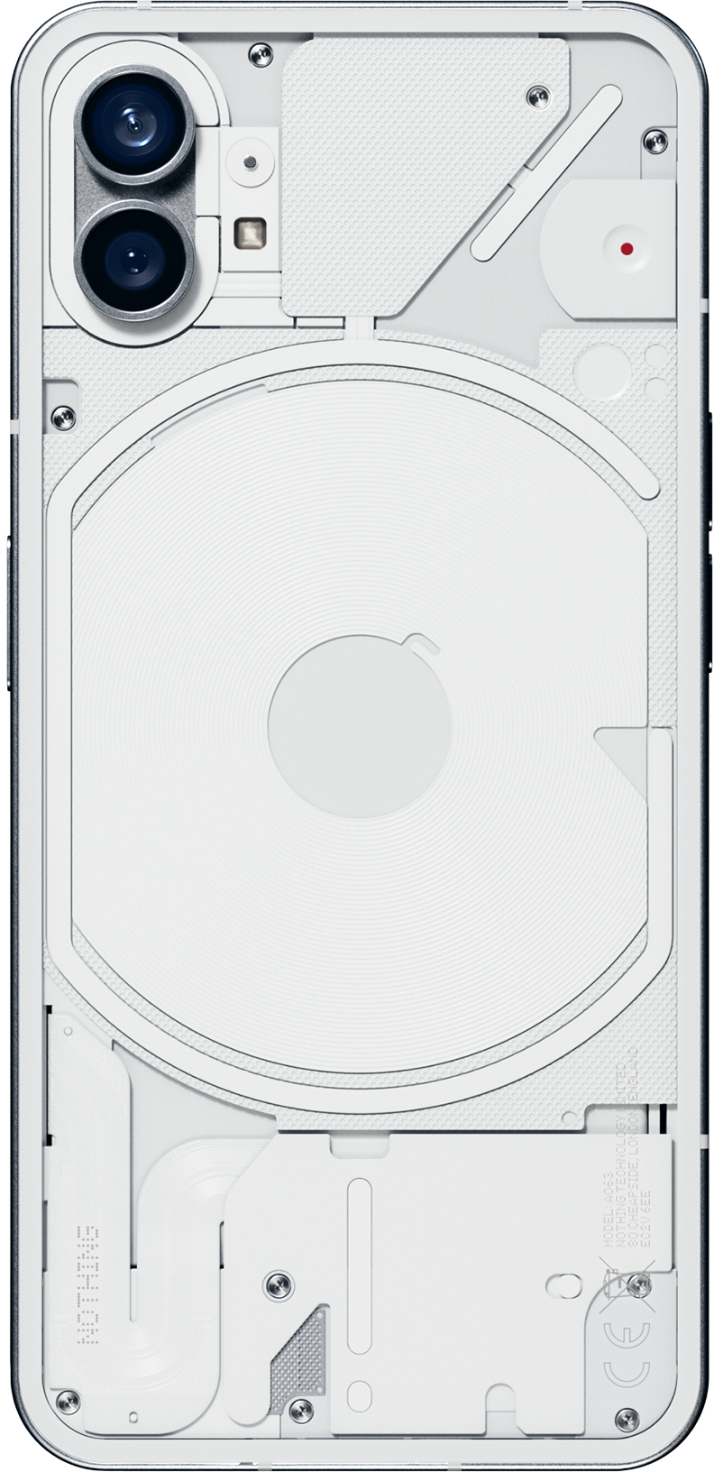 Nothing Phone (1) 8GB intern, 256GB opslag Wit: beste prijzen
