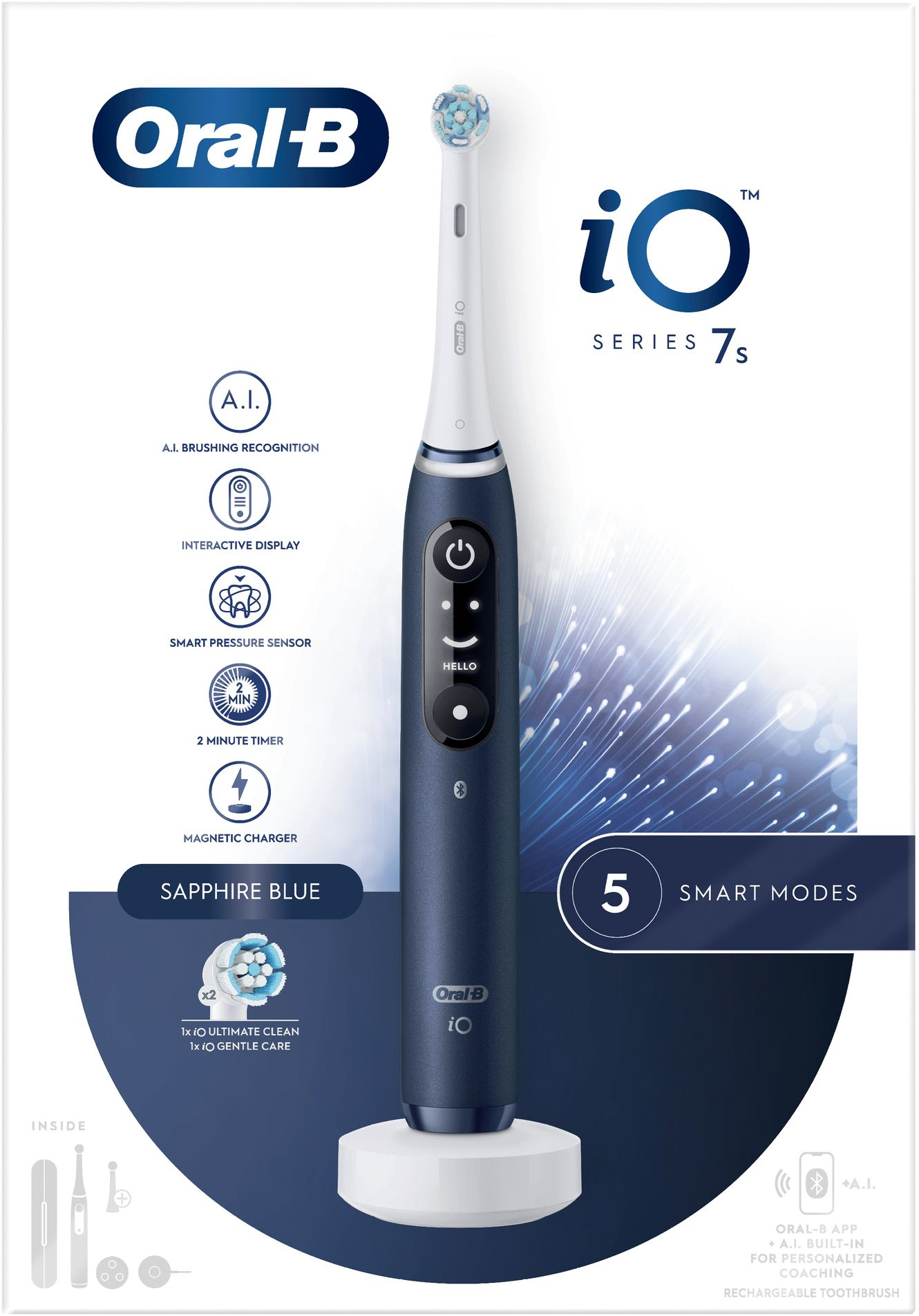 ピ*ピ様 Oral-B iO Series 7s 本体 サファイアブルー Oral-B iO Series 7s - Blauw: beste prijzen, echte reviews en
