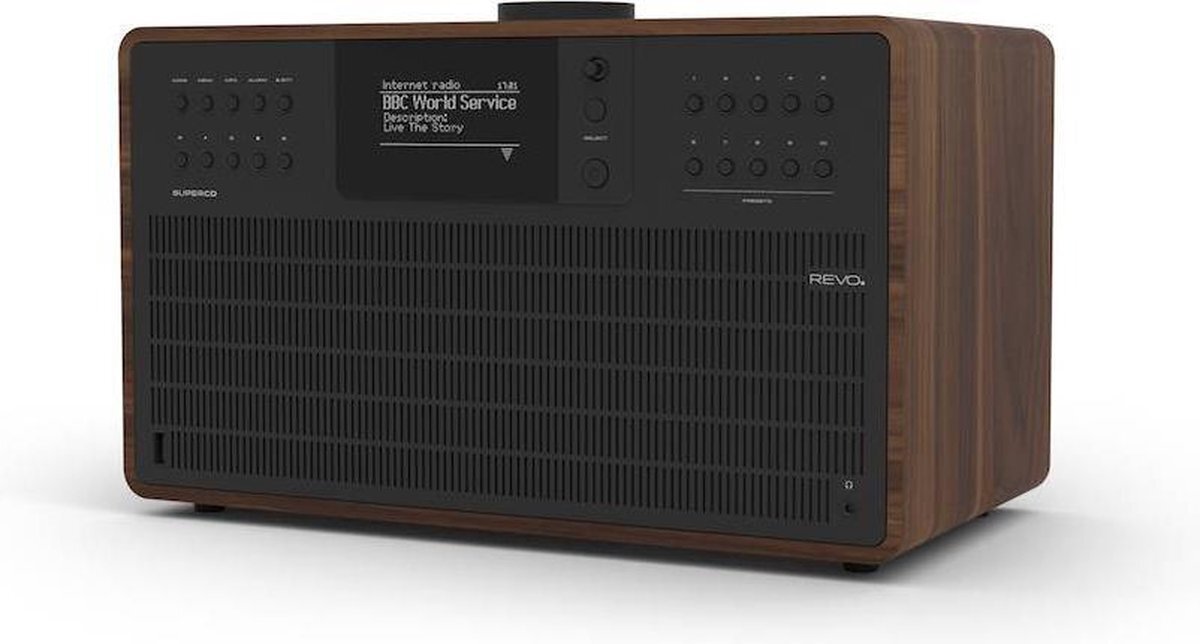 Revo SuperCD Walnoot/Zwart: beste prijzen, echte reviews en