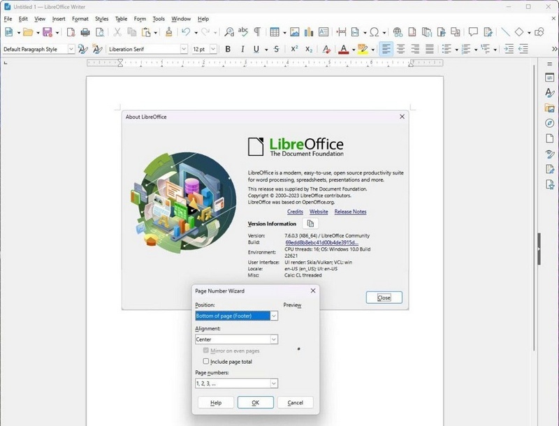 Software update LibreOffice 24 2 0 B ta 1 Computer Downloads 