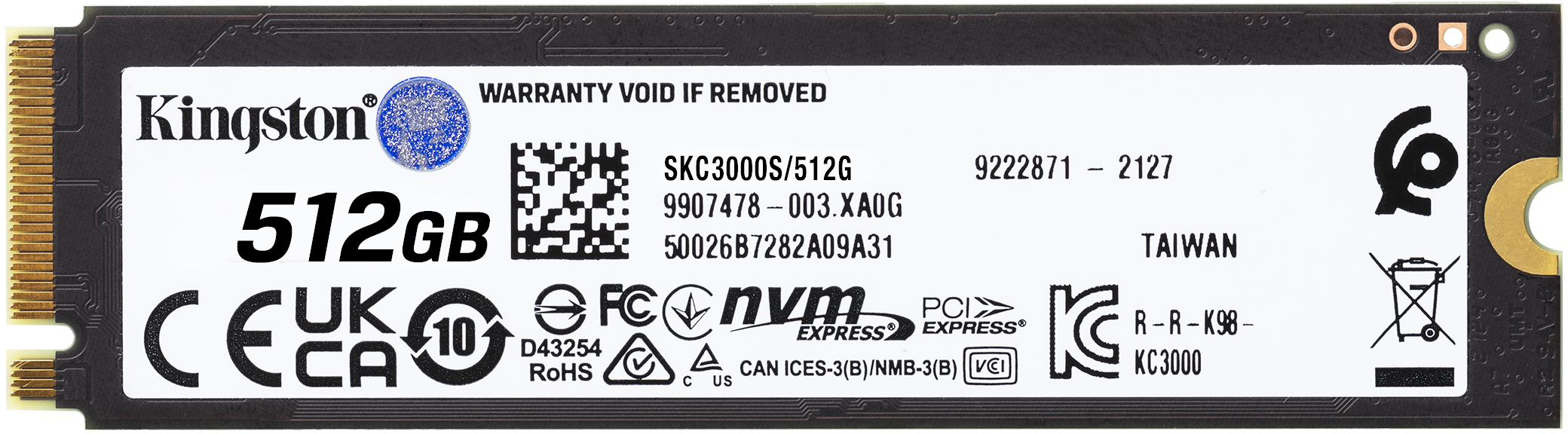 Kingston KC3000 512GB: beste prijs - Tweakers