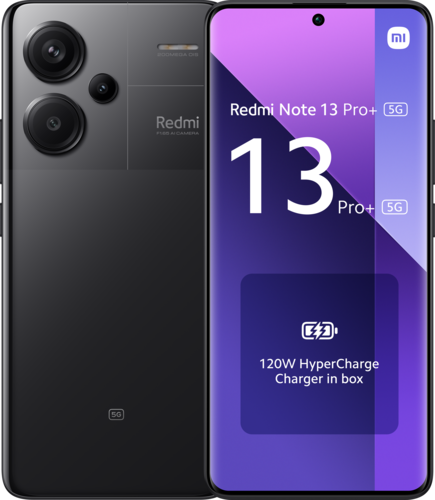 Redmi Note 13 Pro+ 5G, 8GB ram, 256GB opslag Zwart: beste prijzen