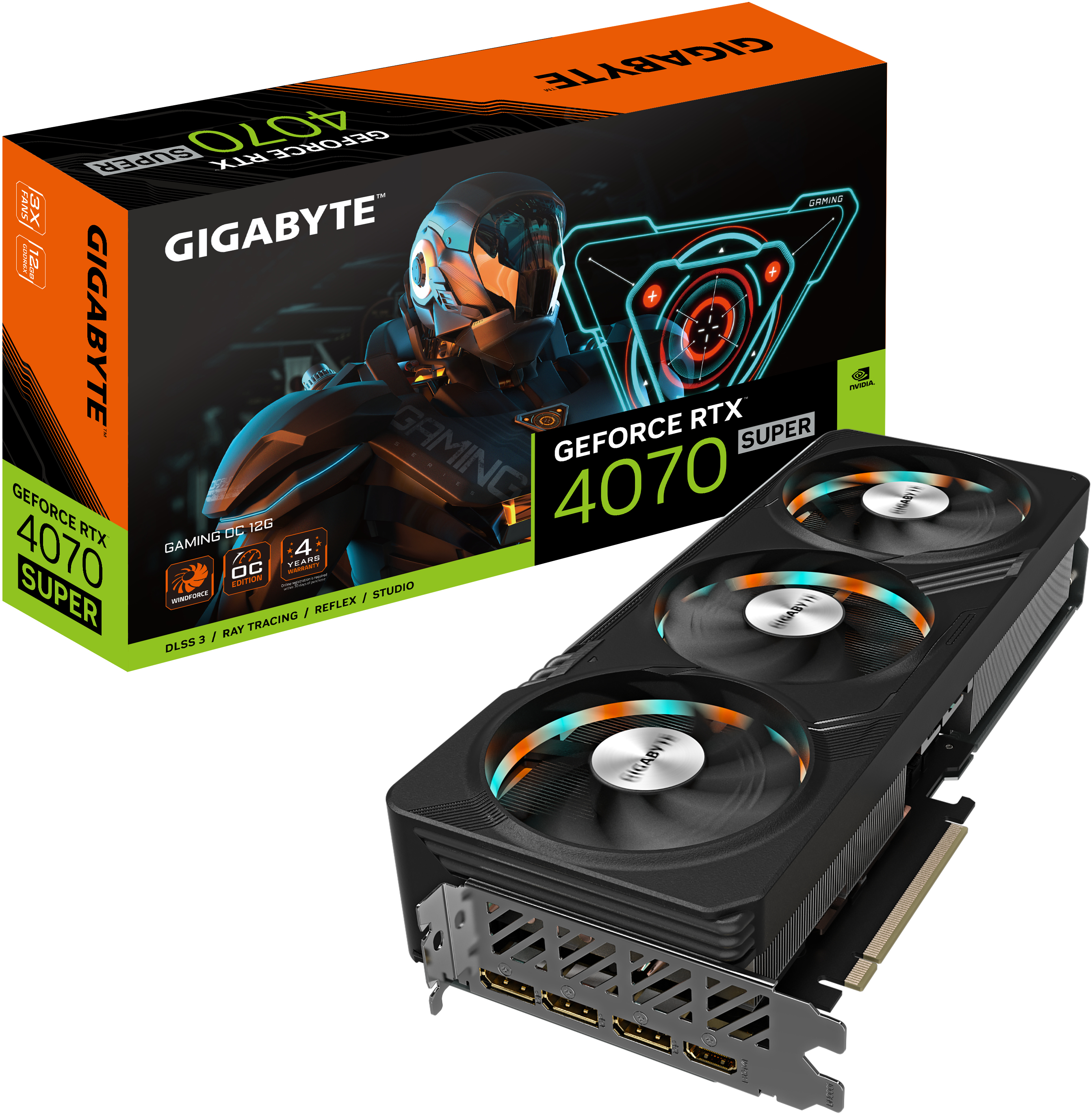 Gigabyte GeForce RTX 4070 SUPER GAMING OC 12G: beste prijs - Tweakers