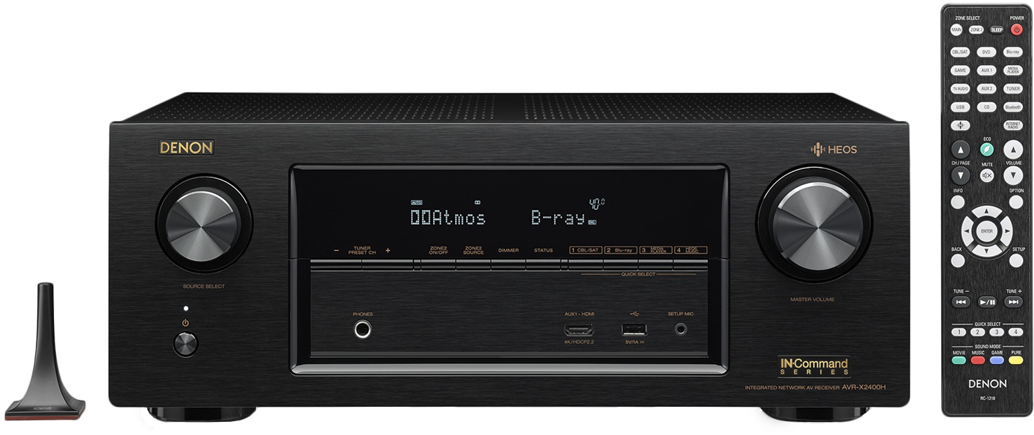 Specificaties van Denon AVR-X2400H - Tweakers