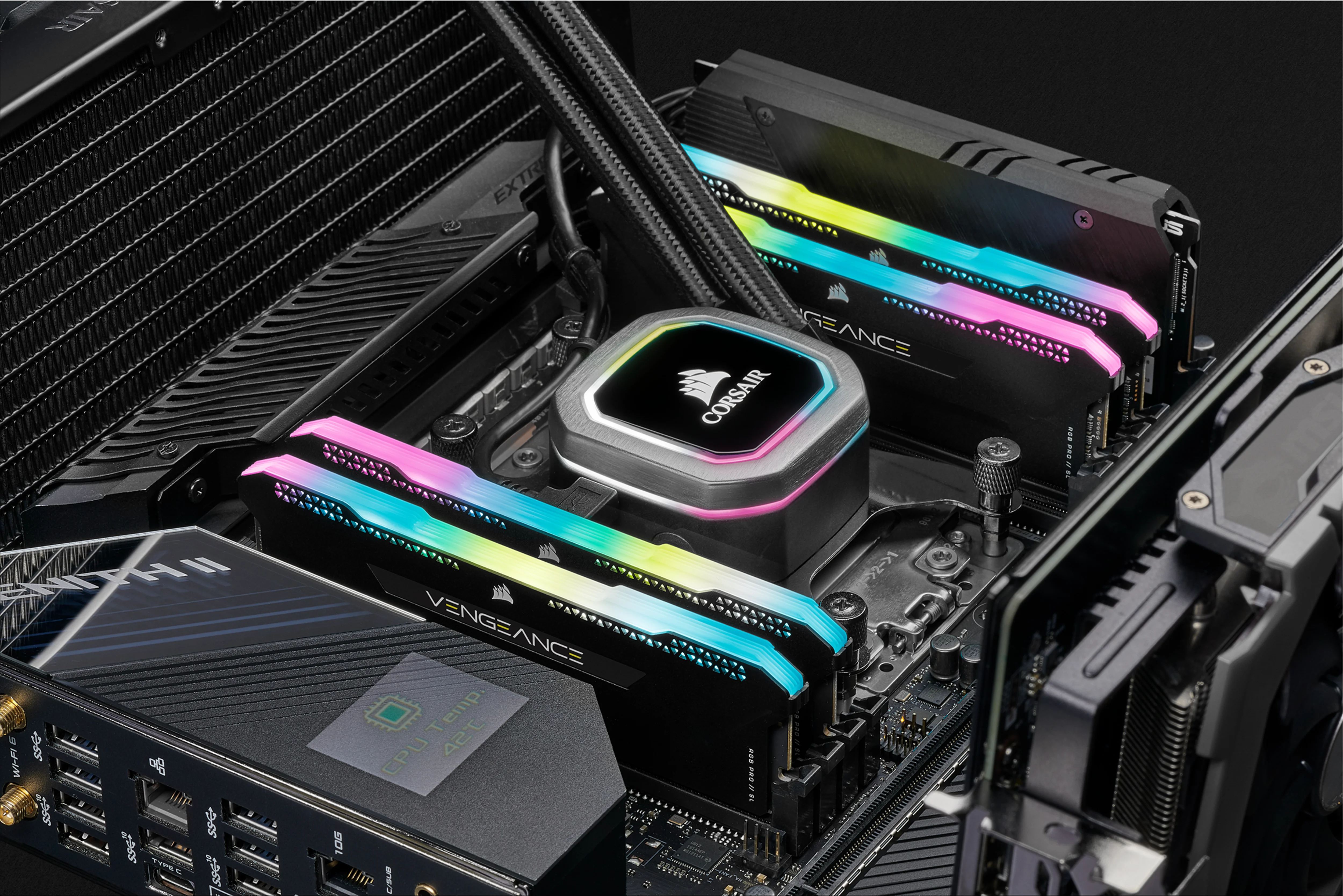 Corsair Vengeance RGB Pro 32GB DDR4 3600MHz (2x16GB) RAM Geheugen Kit