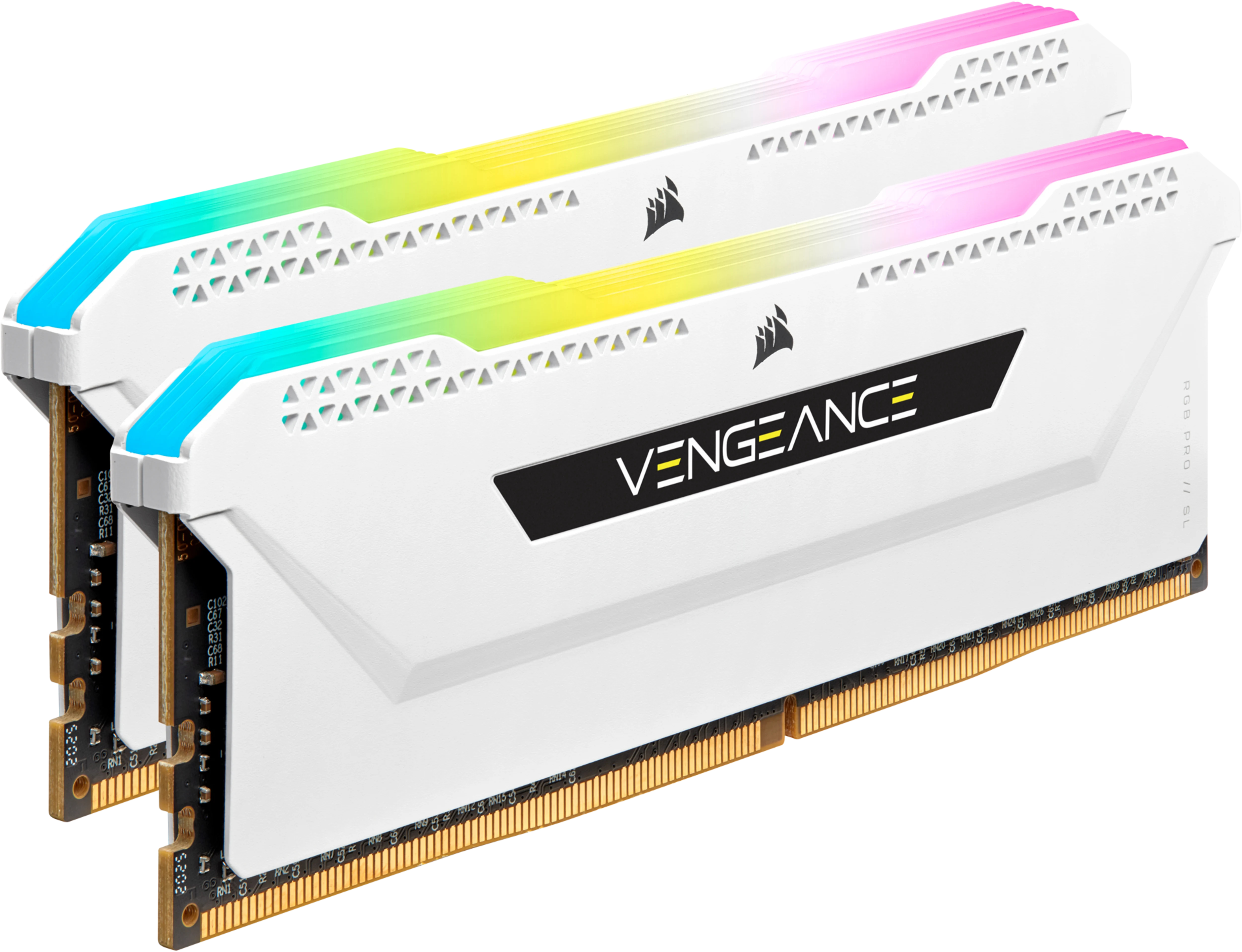 Corsair Vengeance RGB Pro SL CMH32GX4M2D3600C18W: beste prijs