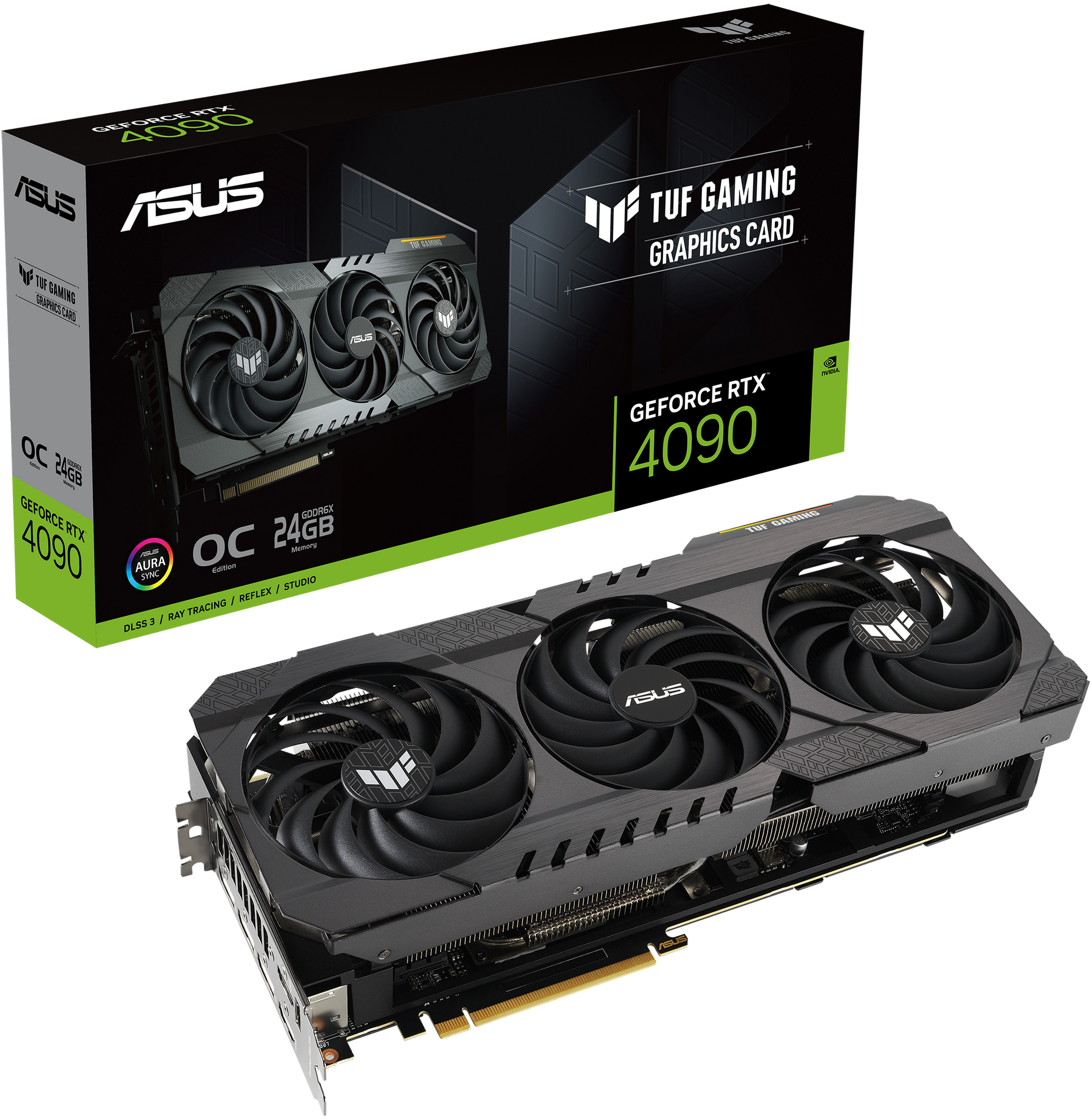 ASUS TUF Gaming GeForce RTX 4090 24GB GDDR6X OG OC Edition: beste