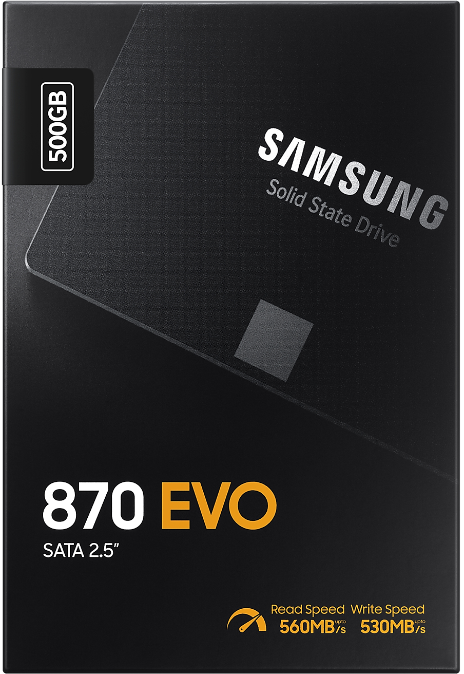 Samsung 870 Evo (MZ-77E500B/EU) 500GB: beste prijs - Tweakers
